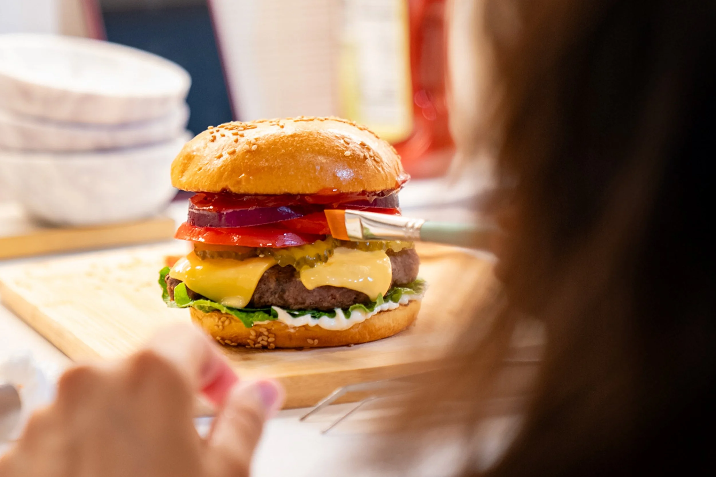 BUBBA Burger Food Styling