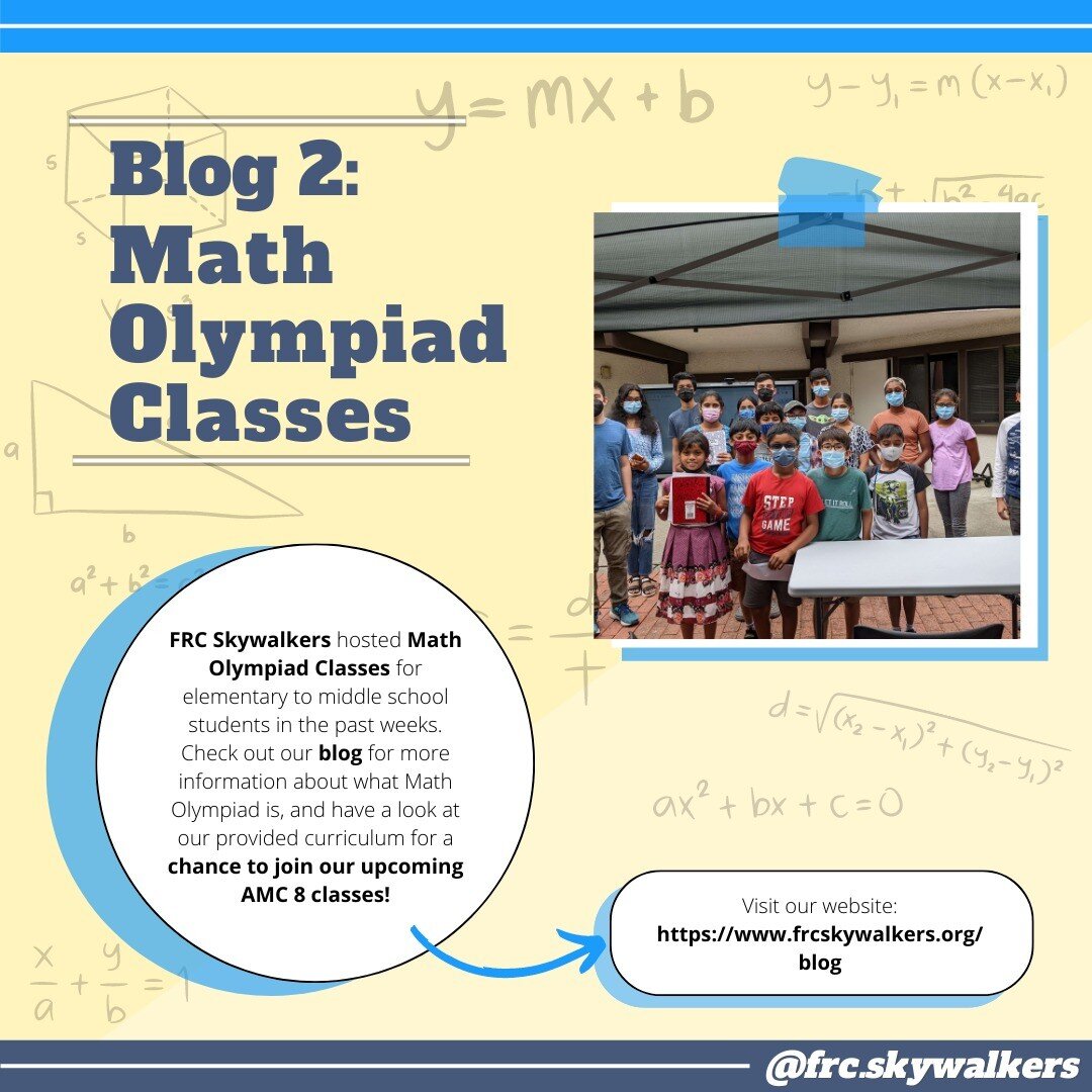 Introducing our new blog about our Math Olympiad Classes! Our classes help expand students' mathematical capabilities to enable their minds to think creatively and strategically.

Want to know more about the curriculum and classes? Visit https://www.