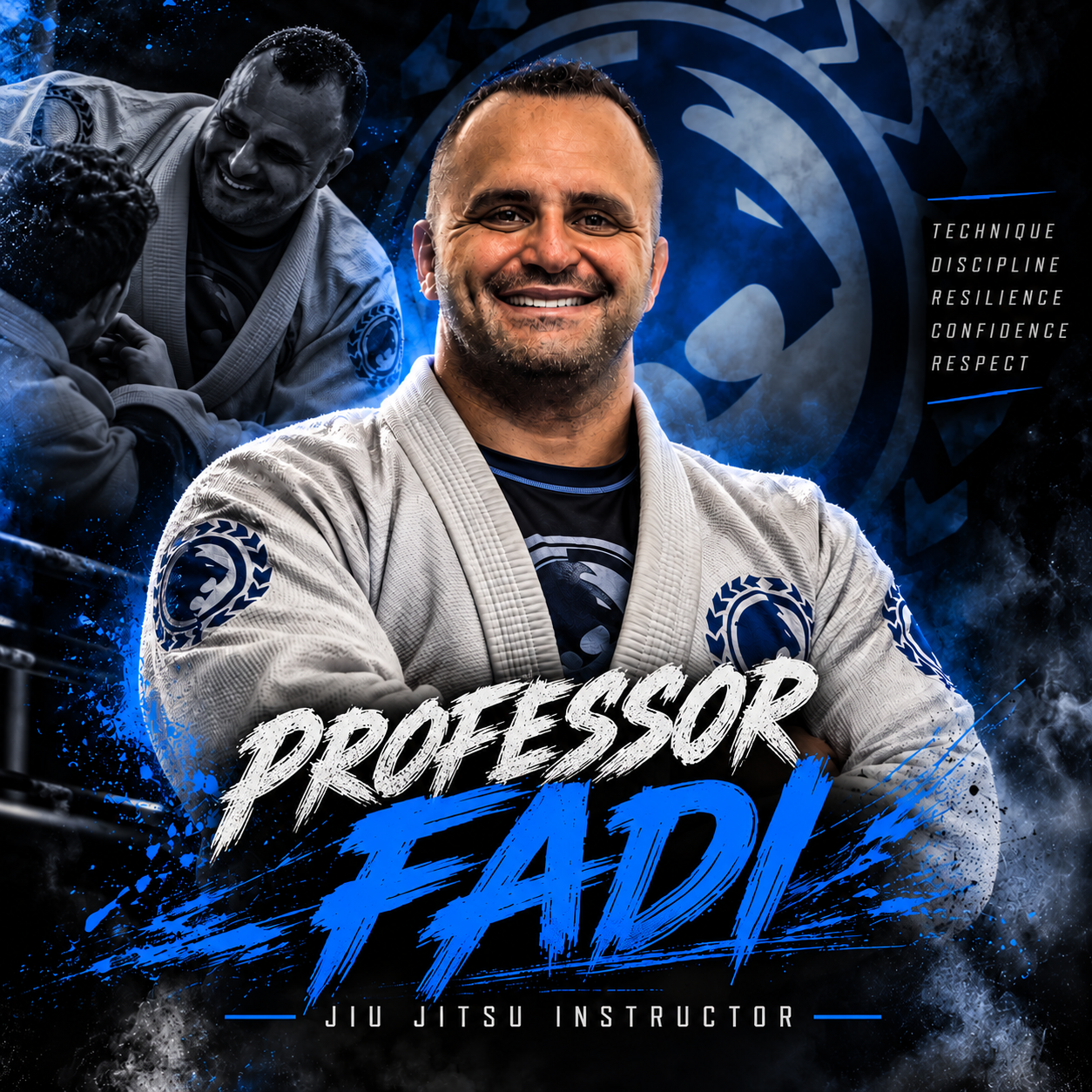 Coach Fadi, Jiu-Jitsu instructor at Renzo Gracie The Woodlands