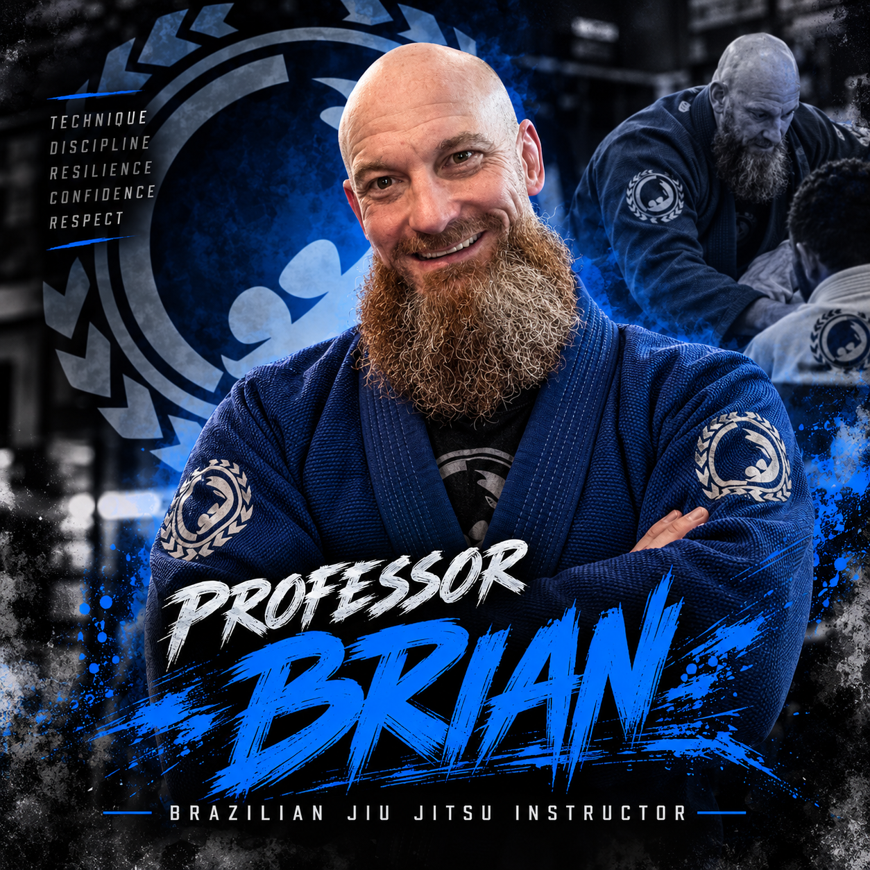 Professor Brian, Brazilian Jiu-Jitsu instructor at Renzo Gracie The Woodlands