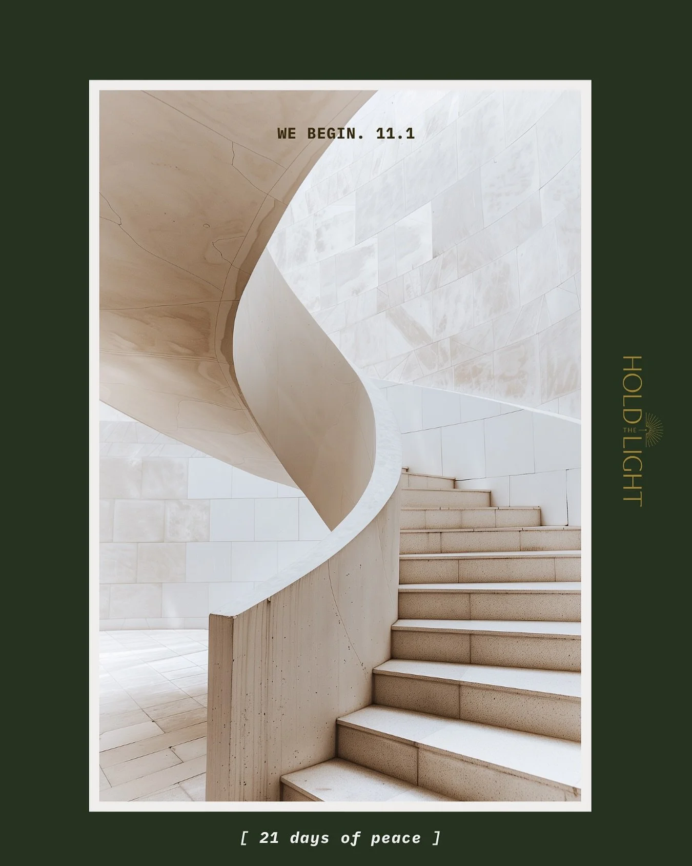 Reset. Restart. Refocus. ✨ We begin in two days: 11.1.

Join the peace challenge.

For anyone who has a higher version of yourself, yet you not quite living it, here&rsquo;s where to start.

First we begin with peace: with letting go what no longer s