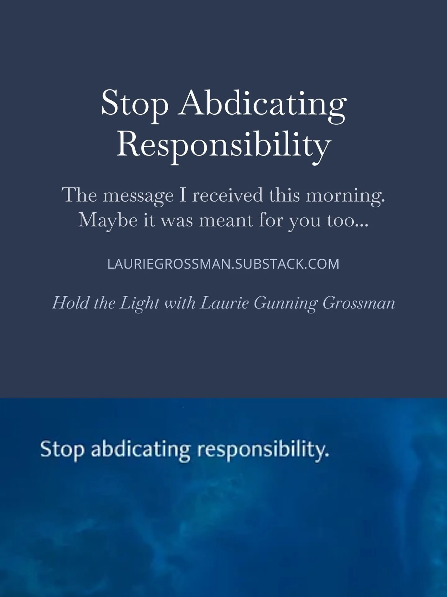 After meditation this morning, I did one of those, pick up a book and randomly open to a page to see what&rsquo;s meant for me today. As usual, what I read provided some great clarity. Not because of the big picture it painted &mdash; but because of 