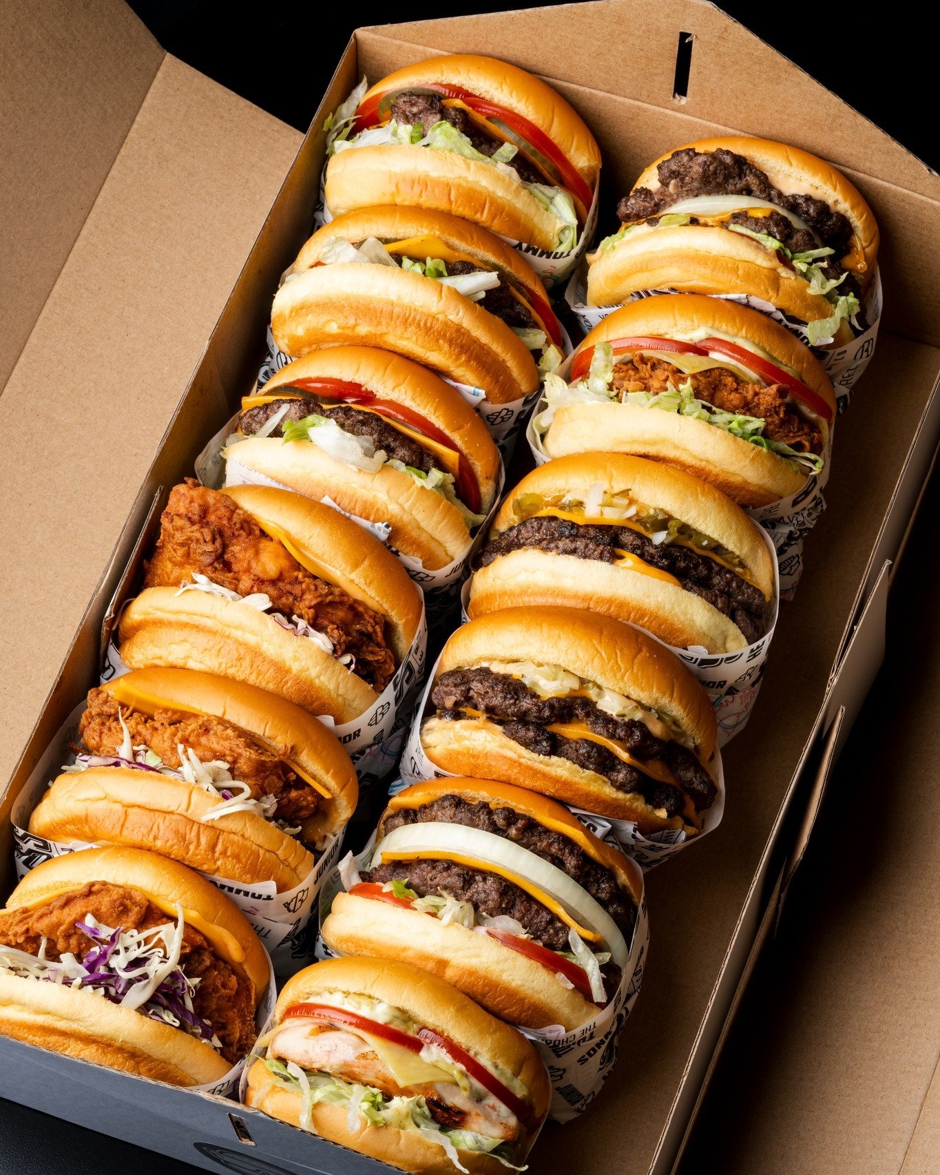 Got a birthday or event on the radar? Don't sweat the grub&mdash;Boss Burger Catering has your back! Get in touch with us at bossburgerco@gmail.com for large orders or catering.