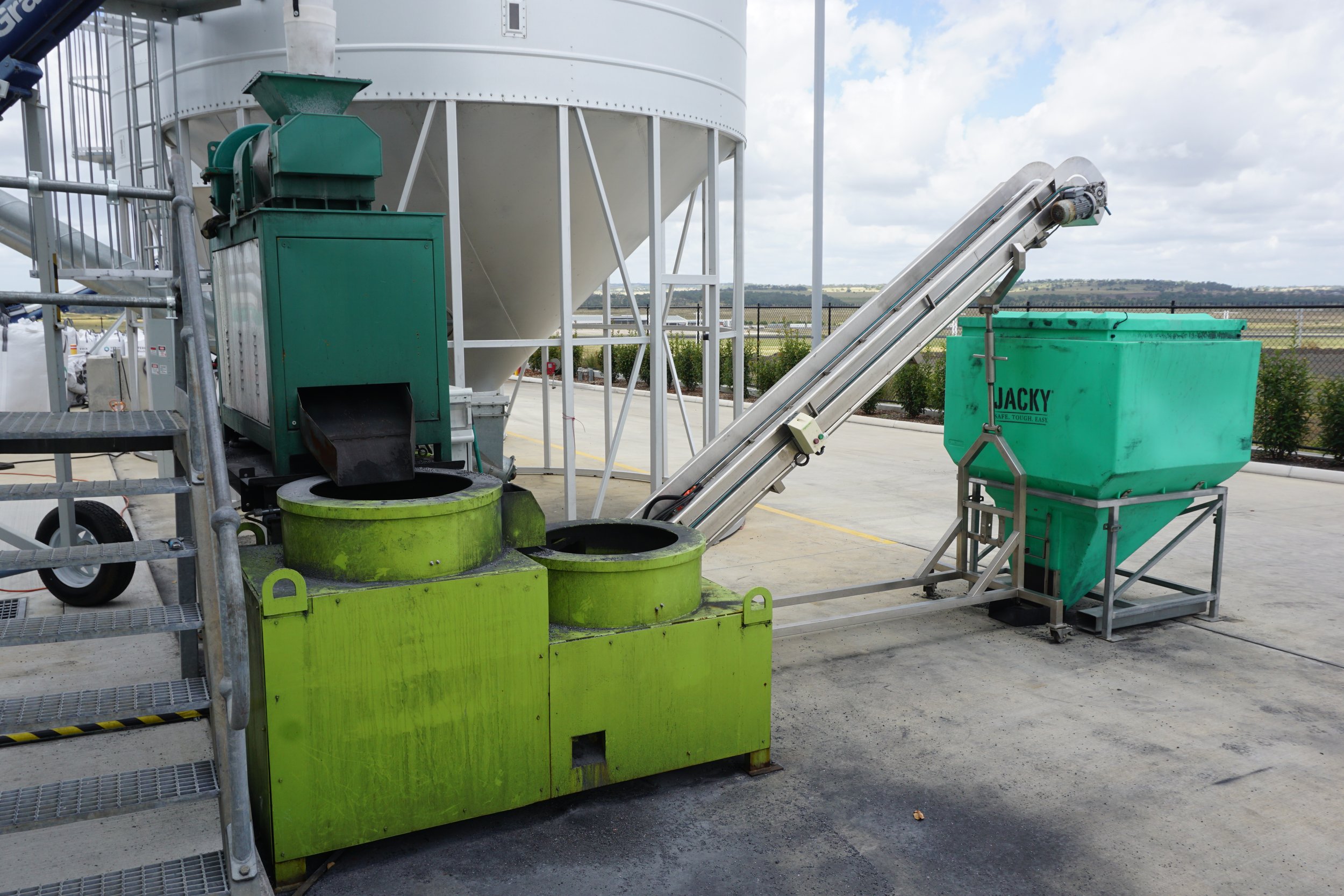 Terix Biochar granules are available in selected sizes and formulations