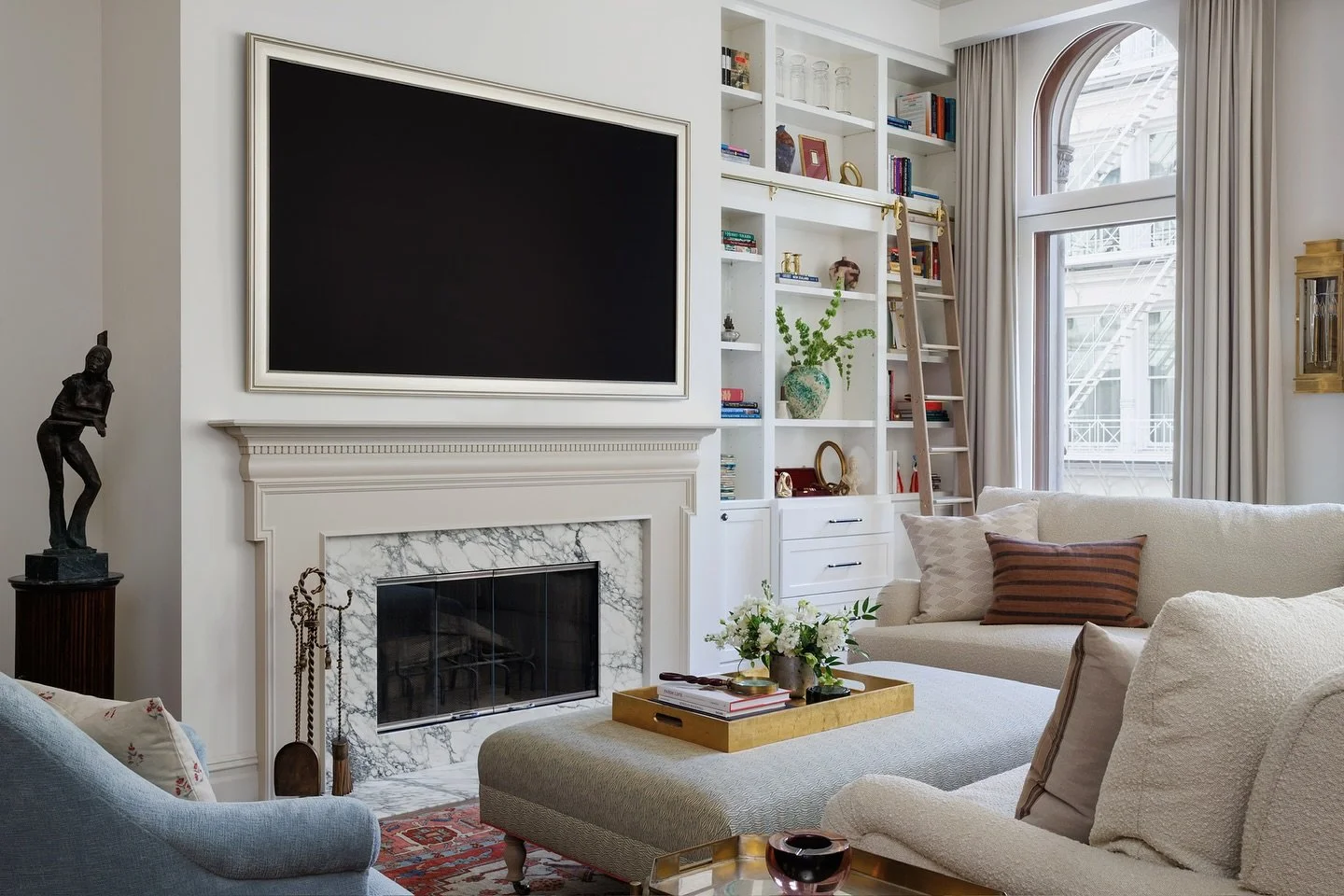 Who doesn&rsquo;t love a good before and after!?

Check out where we started 👉🏼

Project: Soho
Design: @millerjamesdesign 

#sohonyc #newyorkdesigner #interiors #vintageinteriors #designinspiration #beforeandafter #remodel #lainteriordesigner