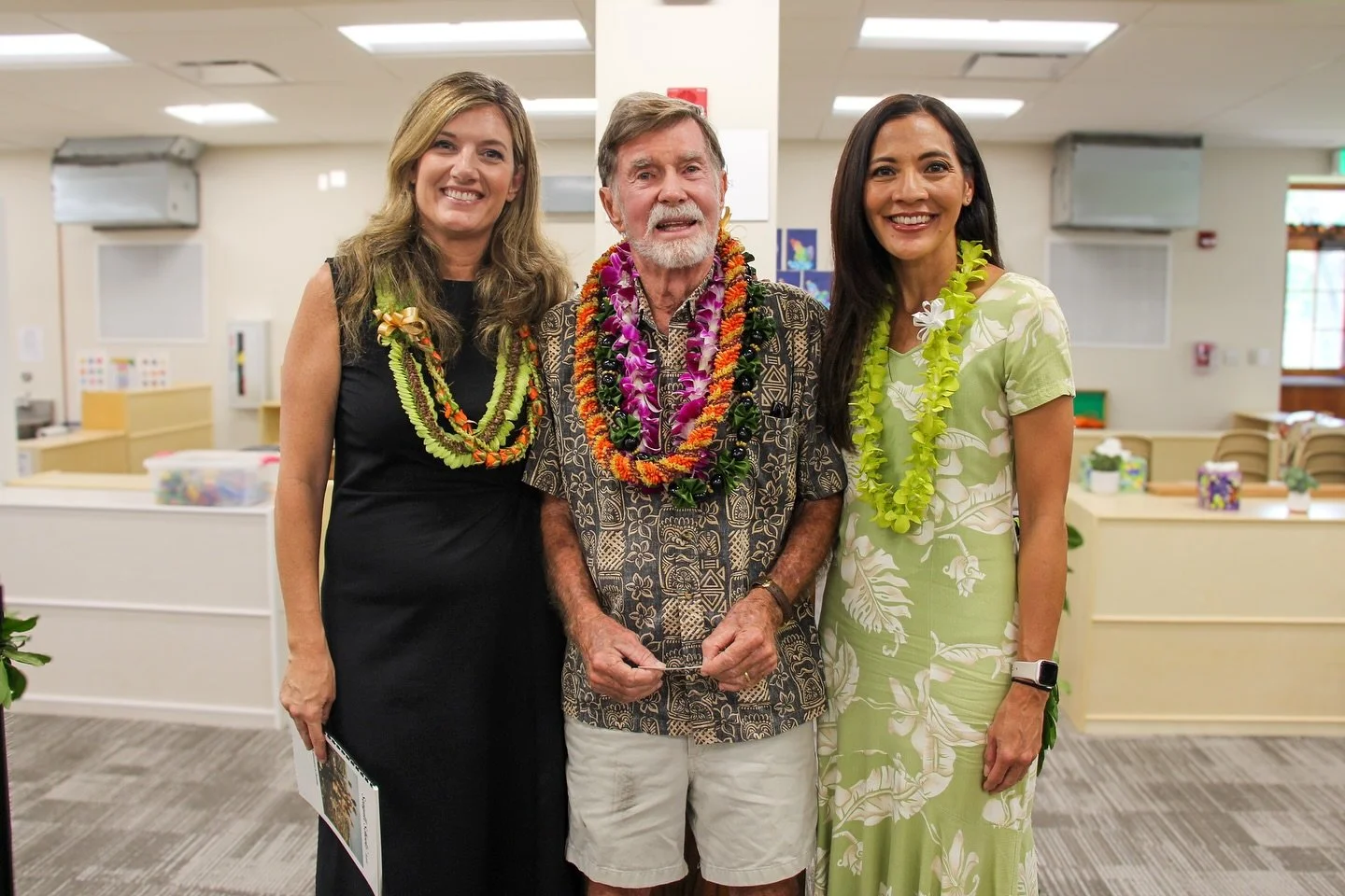 It was an exciting day celebrating the opening of the new Seagull School at the Mission Memorial Building!

While the previous facility and parking lot undergo renovations, this much-needed project ensures that our local keiki continue to receive qua