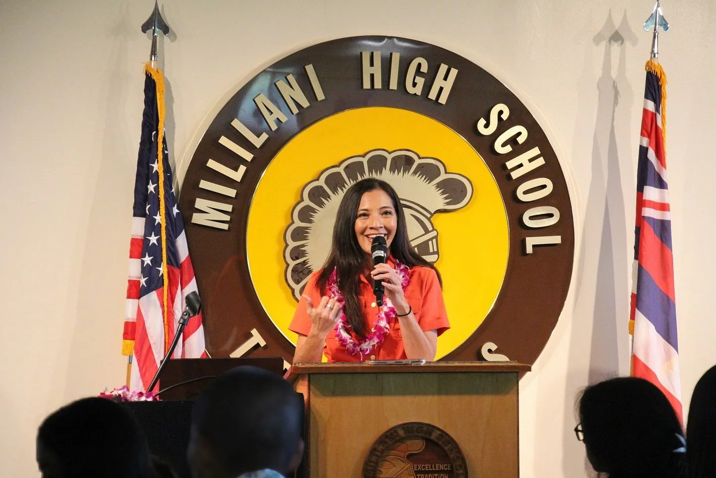 Mahalo Principal Murphy for the opportunity to share my community and legislative update at the MHS Mid-Quarterly Luncheon.

It&rsquo;s always great to see the strong 
community support and how engaged our District 8 residents are!

Mahalo to everyon