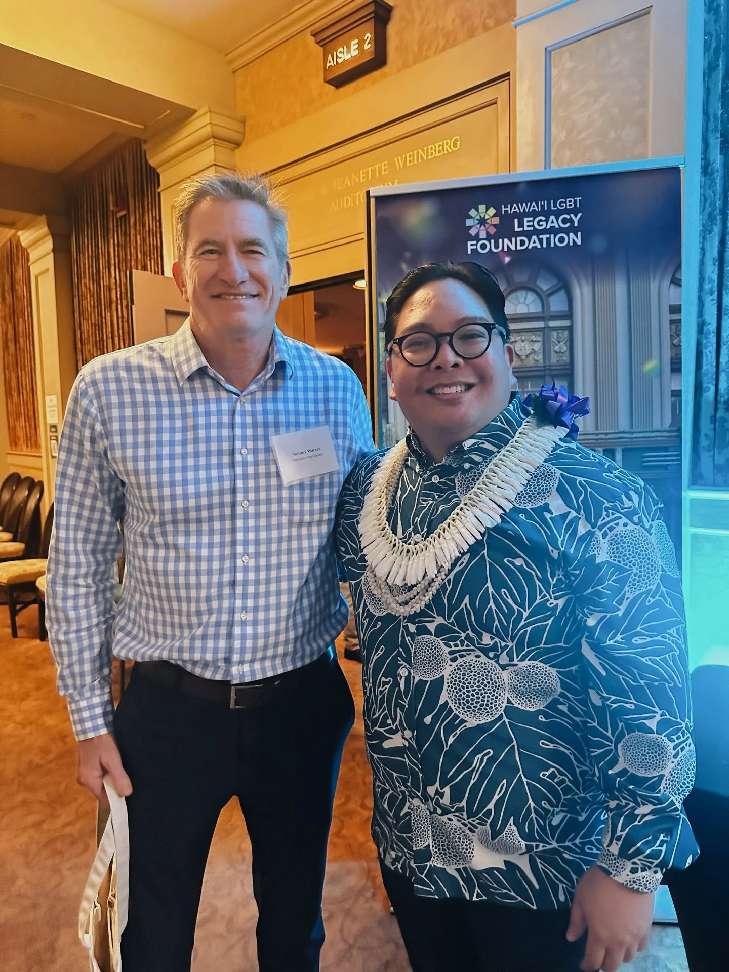 It was a privilege to join the Hawaiʻi LGBT Legacy Foundation at their Mahalo Celebration last Tuesday to toast to this year&rsquo;s roaring success. Mahalo nui to Executive Director Randy Soriano for the invitation and for the extraordinary work you