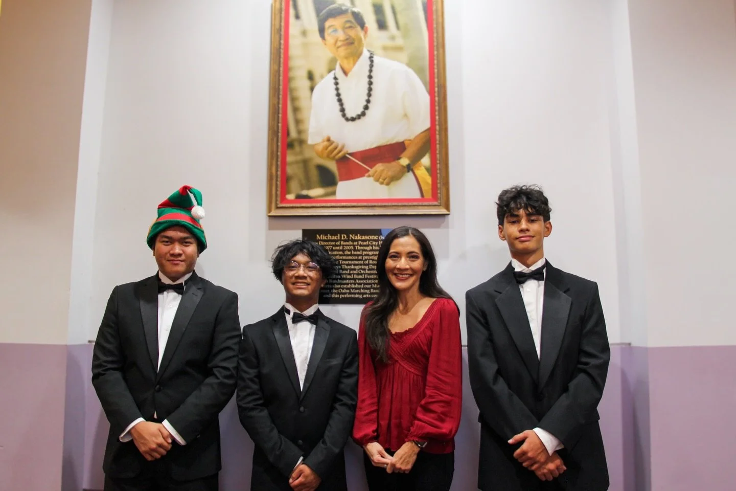 Mahalo @chadwickkamei for inviting me to the Pearl City High School Band&rsquo;s Winter Concert!

It was wonderful to see so many supporting these talented young musicians. The students put on an incredible performance, and I especially loved the var