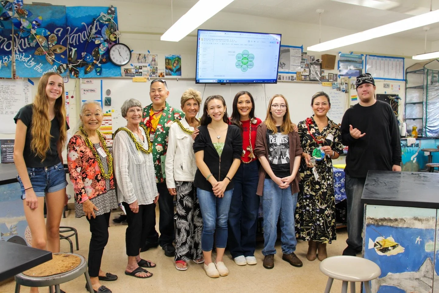 Mahalo to the Marine Science teachers at MHS, Mrs. Ciera Santos and Jennifer Kuwahara, for the invitation to judge another Top Chef Limu competition!

It&rsquo;s always a fun experience hearing of all the students&rsquo; limu creations and sampling t