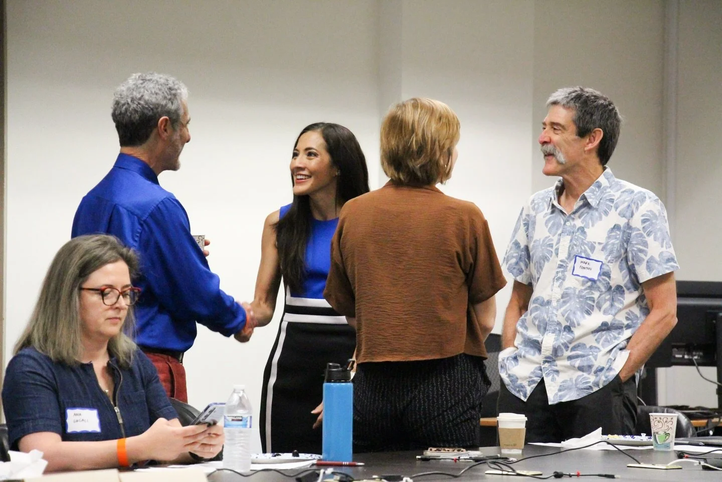 Following the Transportation Forum, I had the opportunity to join a debrief discussion with several of the panelists to reflect on key takeaways from their presentations.

We then broke into smaller groups to dive deeper into important topics, sharin