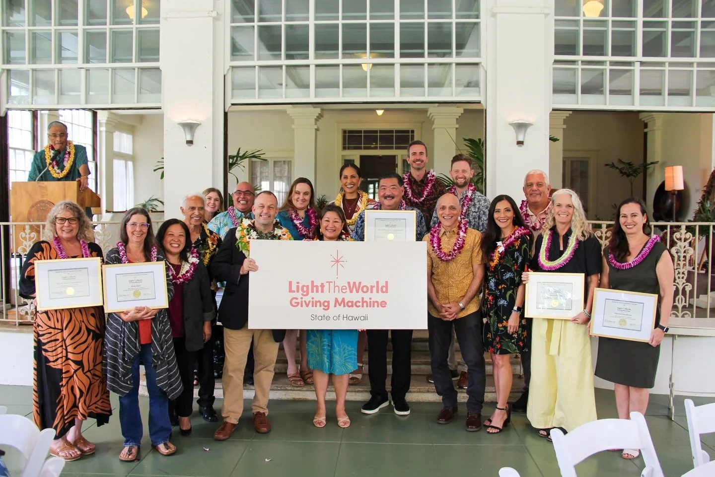 Mahalo Mufi Hannemann for the invitation to attend the annual @givingmachinehawaii Closing Program sponsored by The Church of Jesus Christ of Latter-day Saints. It was inspiring to recognize the 16 local nonprofits across three islands and six venues