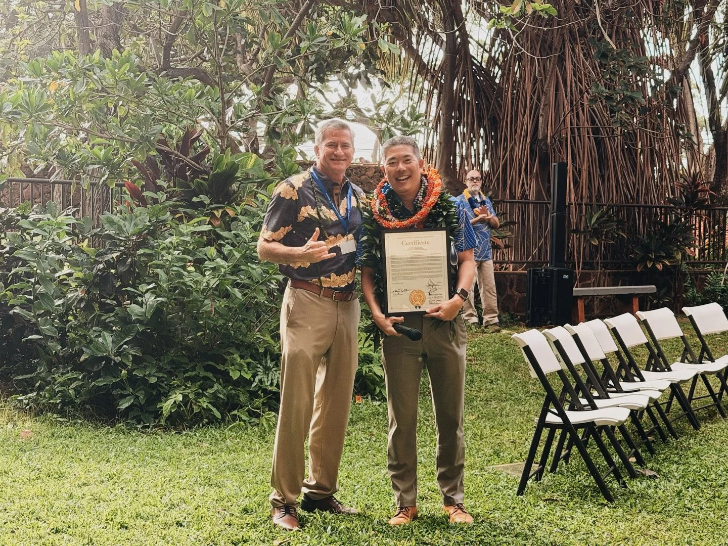 It was such an honor to recognize King Liholiho Elementary School today for serving keiki and &lsquo;ohana in Kaimukī for over 100 years. 🎉🎉 

Originally called &ldquo;Cummins School,&rdquo; Liholiho was officially renamed in 1935 in honor of King 