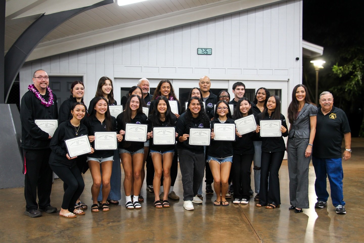 Mahalo Chair Veray and the board members for the opportunity to share my monthly report at the Pearl City Neighborhood Board meeting!

This meeting was especially meaningful as we welcomed the Pearl City Chargers girls basketball varsity wahine baske