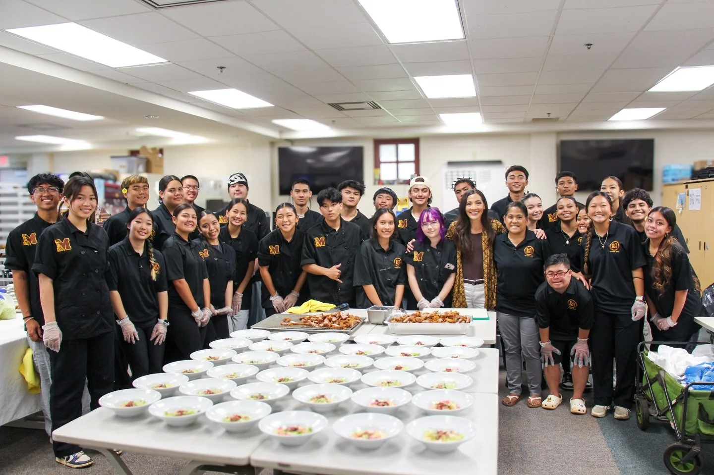 Mahalo to Principal Fred Murphy for hosting another successful MHS Mid-Quarterly Luncheon! It wouldn&rsquo;t be a luncheon without the culinary students, whose delicious contributions always make the event extra special.

I had the opportunity to sha