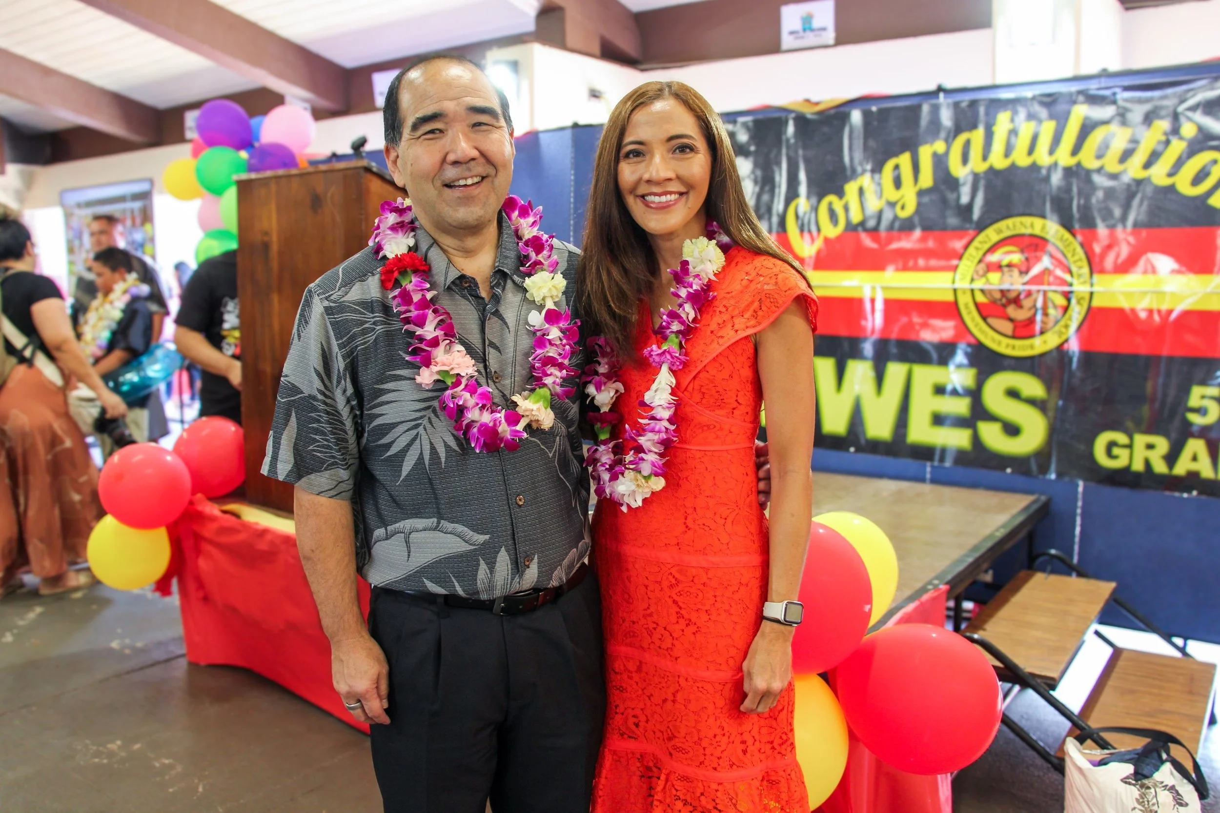 Mahalo Principal Troy Tamura for the invitation to Mililani Waena Elementary School&rsquo;s 5th Grade Aloha Assembly!

I had the privilege of presenting Outstanding Student Awards to Brianna Eale and Ericson Carlos Jr. Congratulations to both student