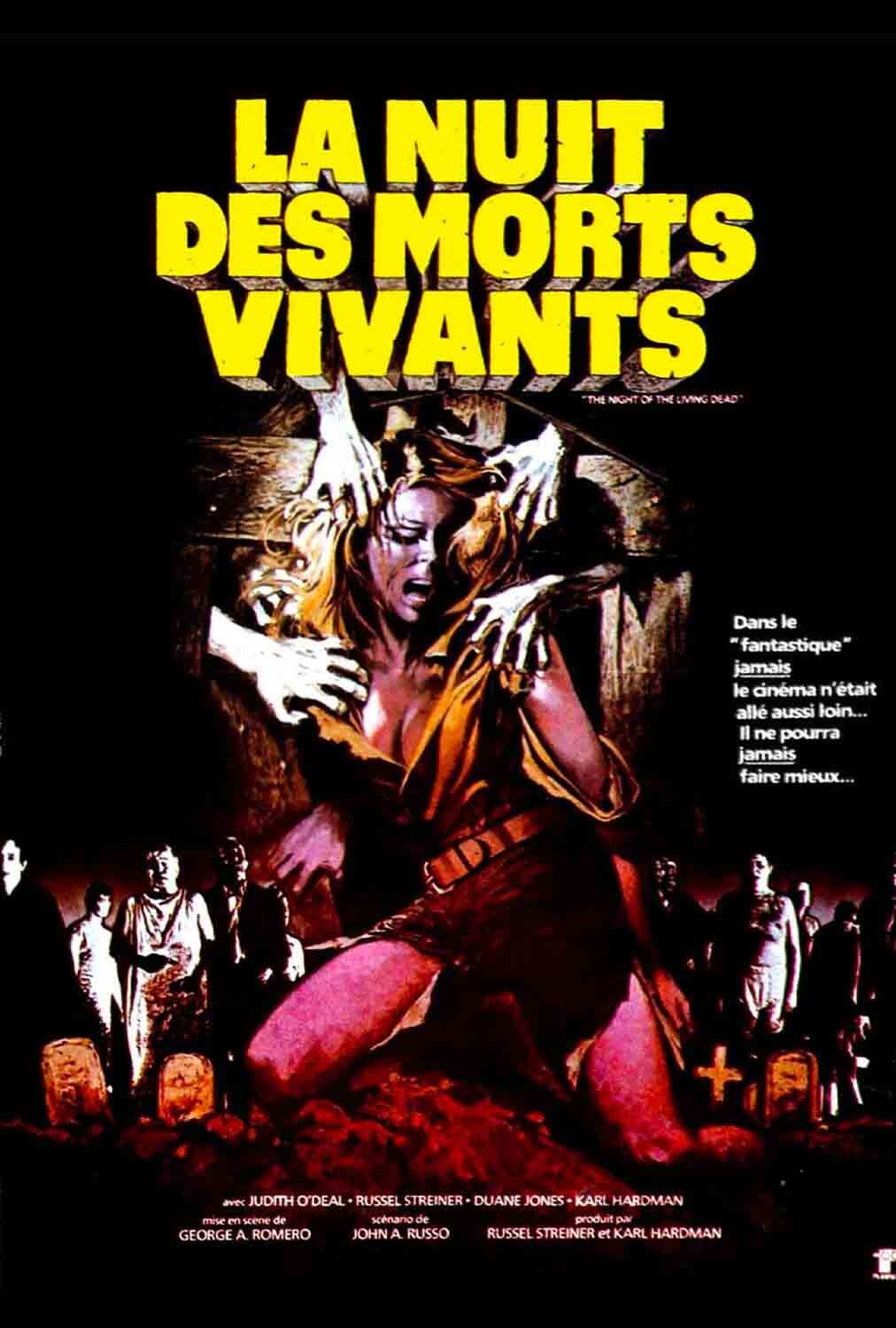 La nuit des morts vivants - Film horreur streaming