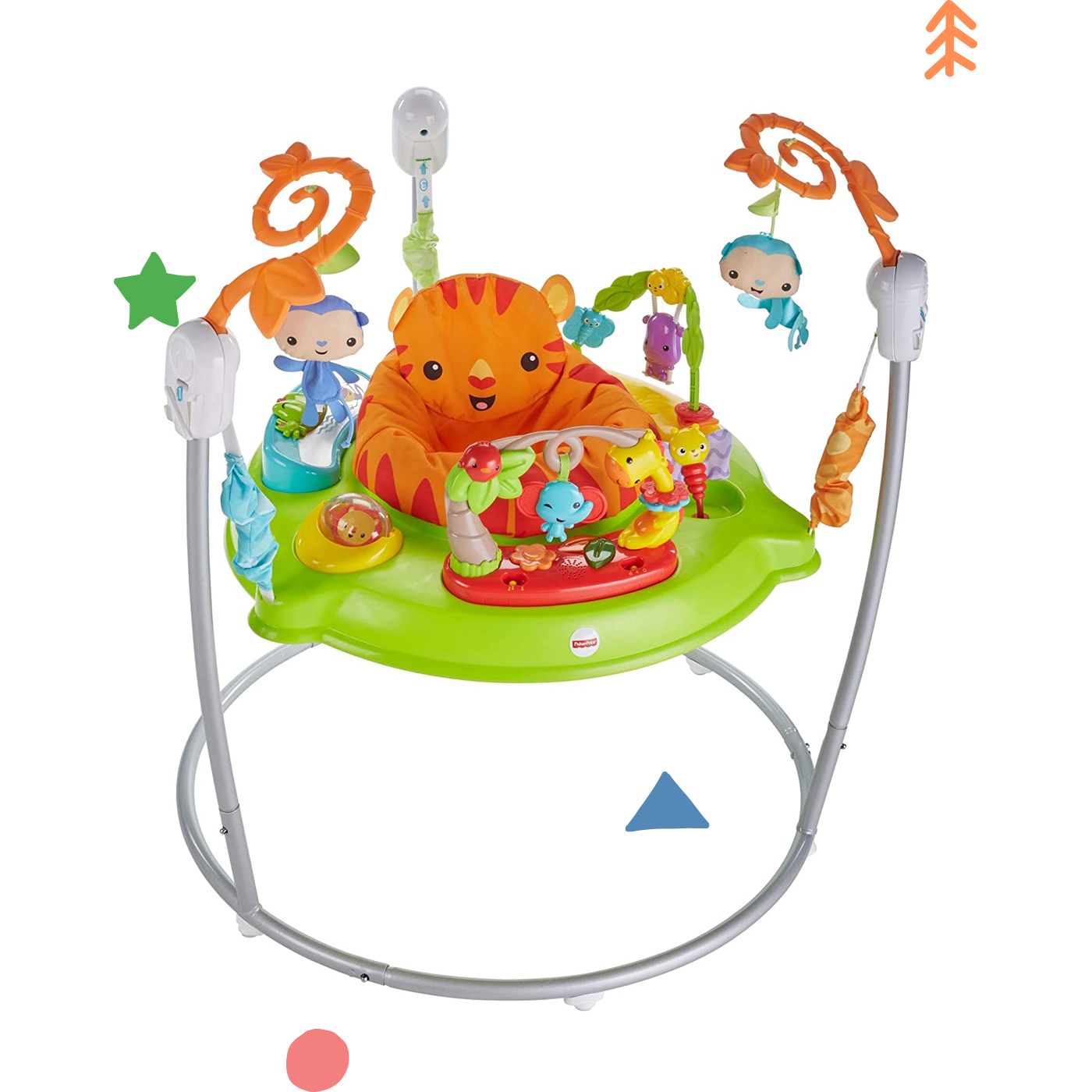 Fisher-Price Rainforest Jumperoo, jump ring, kids toys, toy box club