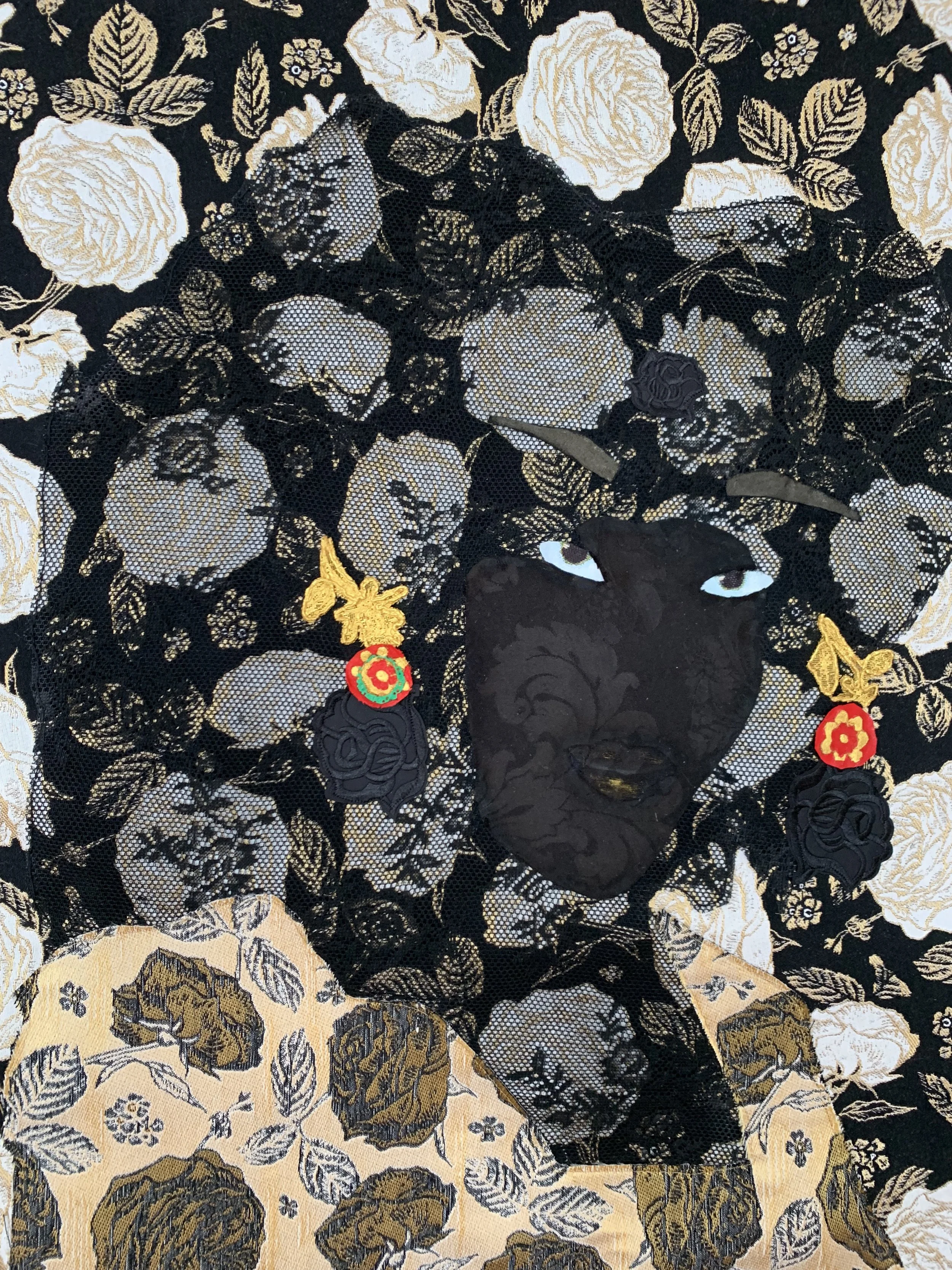 Kathlyn,
Textile Collage,
87x78 cm