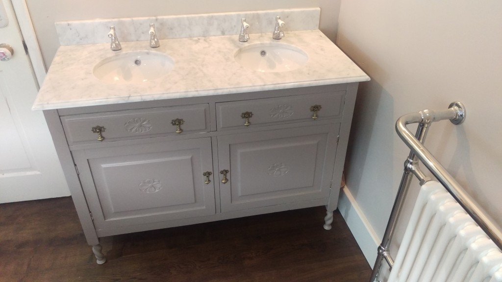 How to make your own bathroom washstand