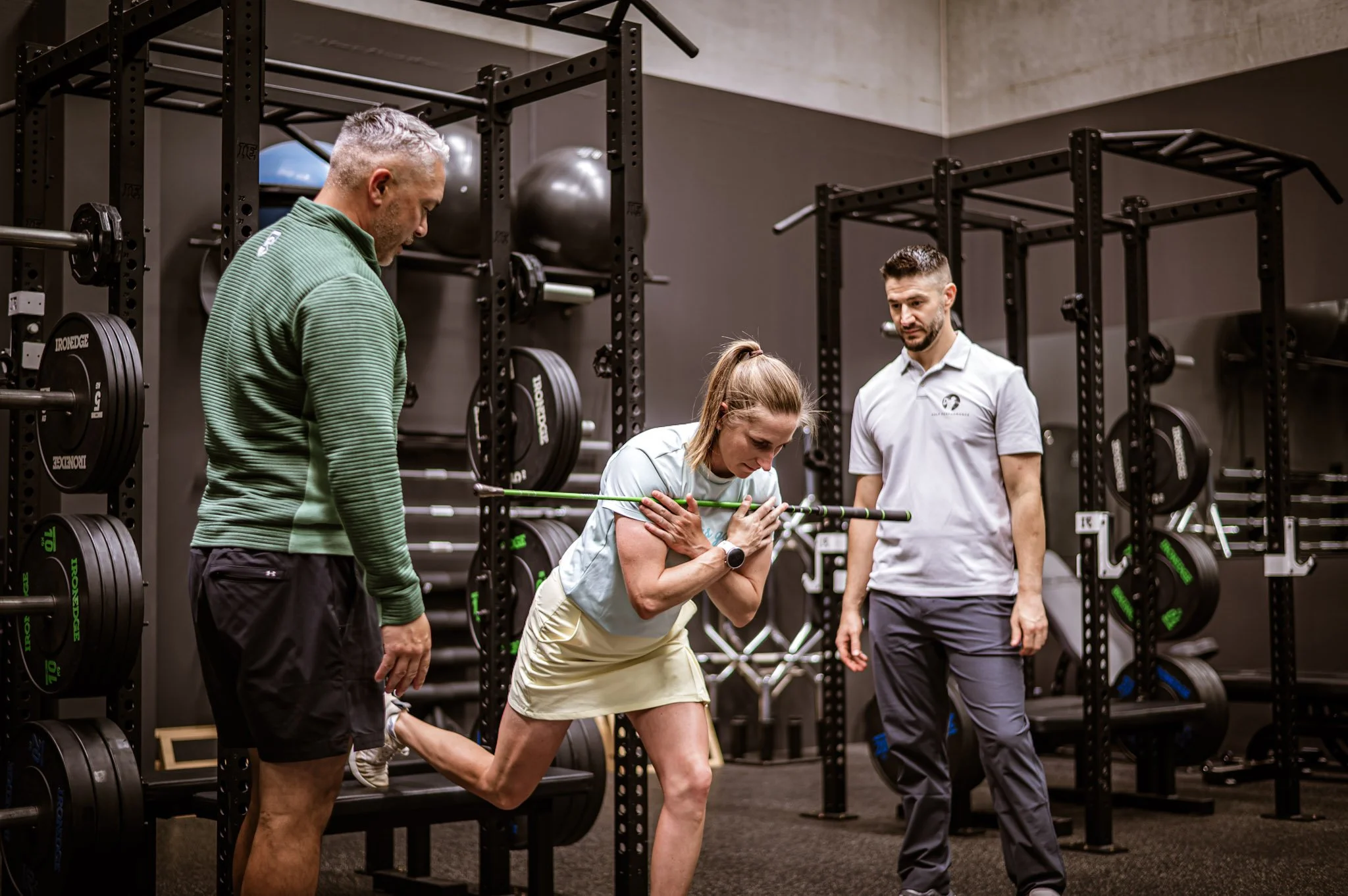 Golfer stability assessment 