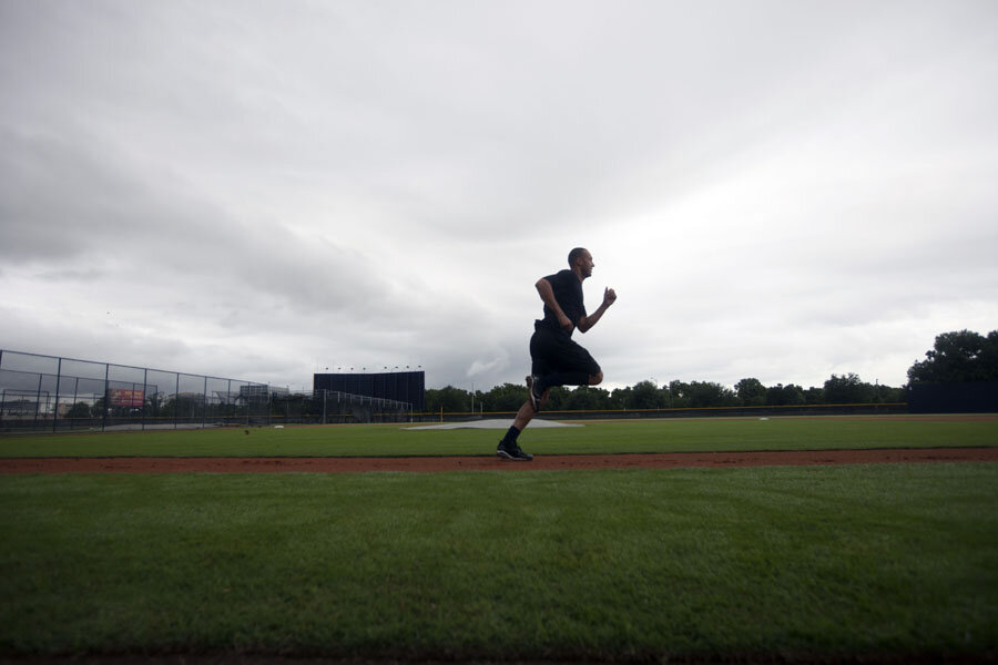 Compression sleeves and my brush with Derek Jeter