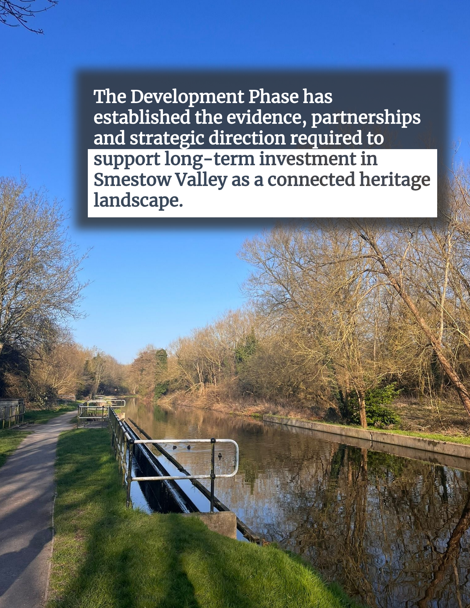 Canal through Smestow Valley Local Nature Reserve