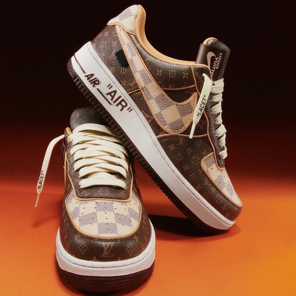 Sotheby's Charity Auction of Louis Vuitton x Nike 'Air Force 1' — Anne of  Carversville