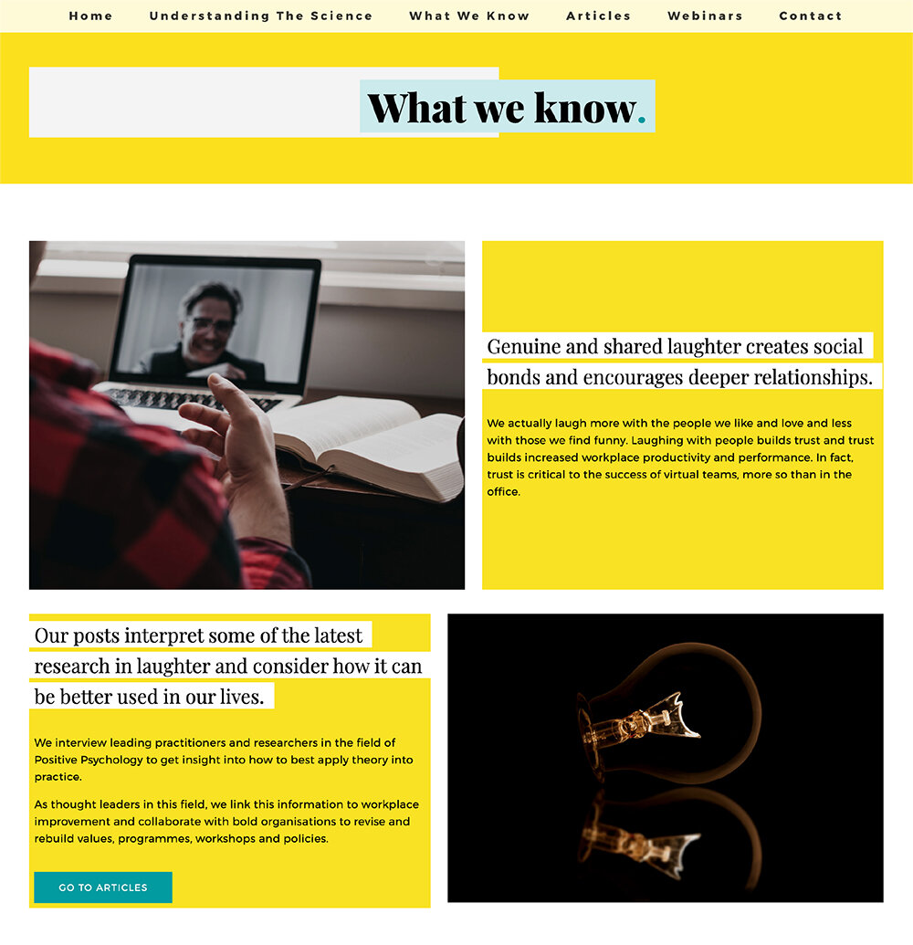 Squarespace website design therapy