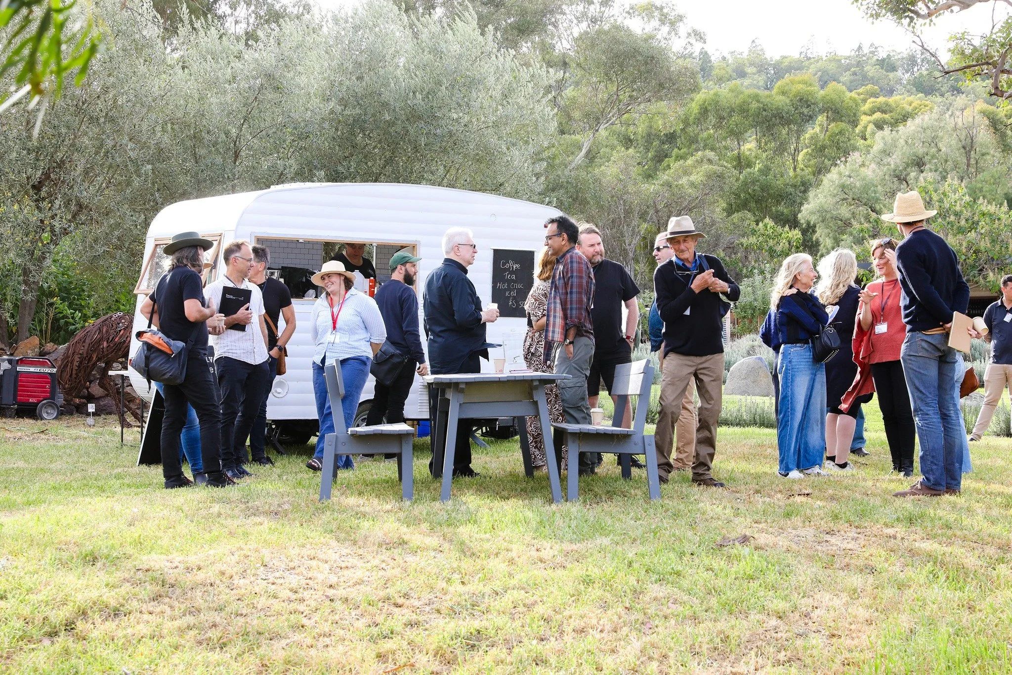 Dotted across the landscape around Mudgee are a series of small design practitioners and artisans with masterful, yet efficient, small-scale built projects being a feature of the local accommodation scene. 

It is this large-scale ingenuity in tiny f