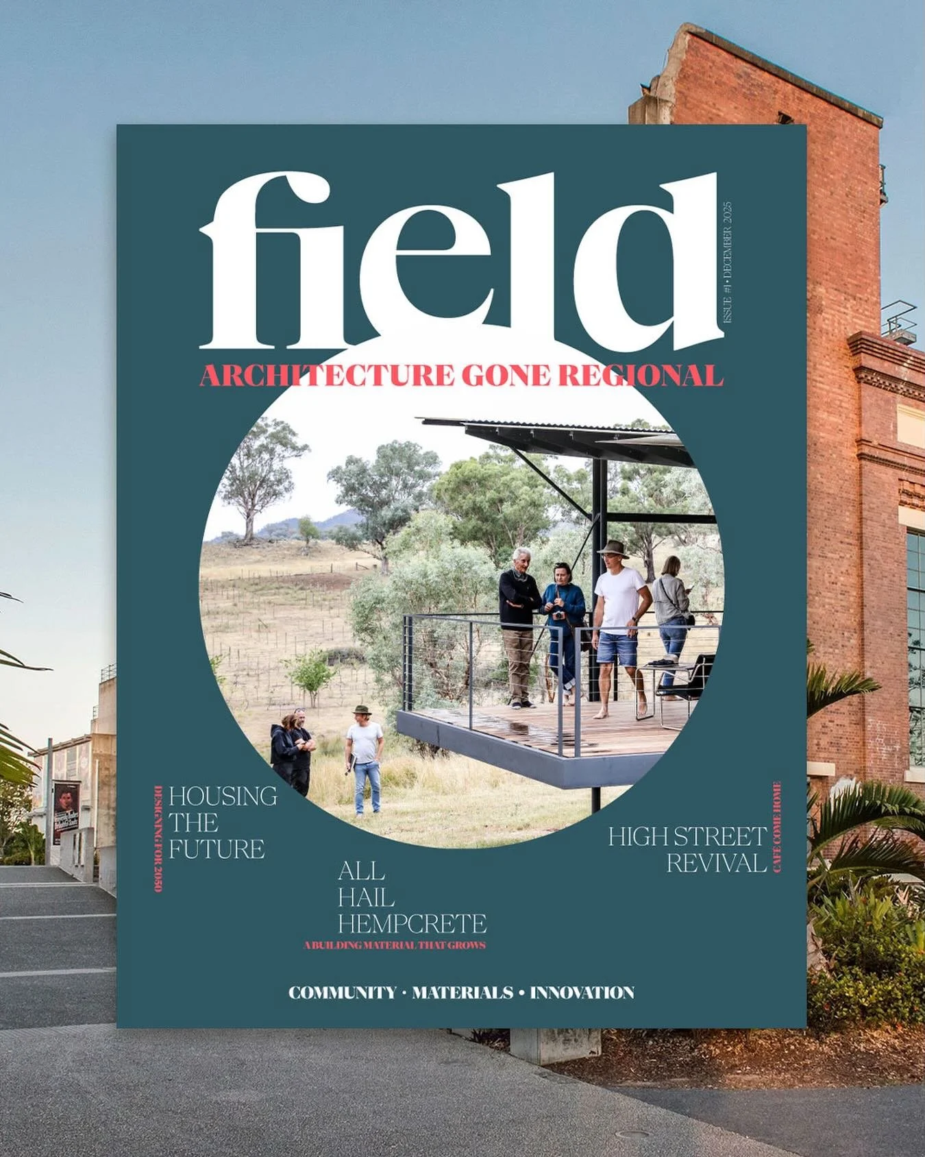 If you are joining us at the Brisbane Powerhouse later this week for ARCHITECTURAL INTELLIGENCE: Redefining Ai, there will be copies of Field Issue #1 available to purchase for your clients and colleagues &mdash; and who knows, you may end up on the 