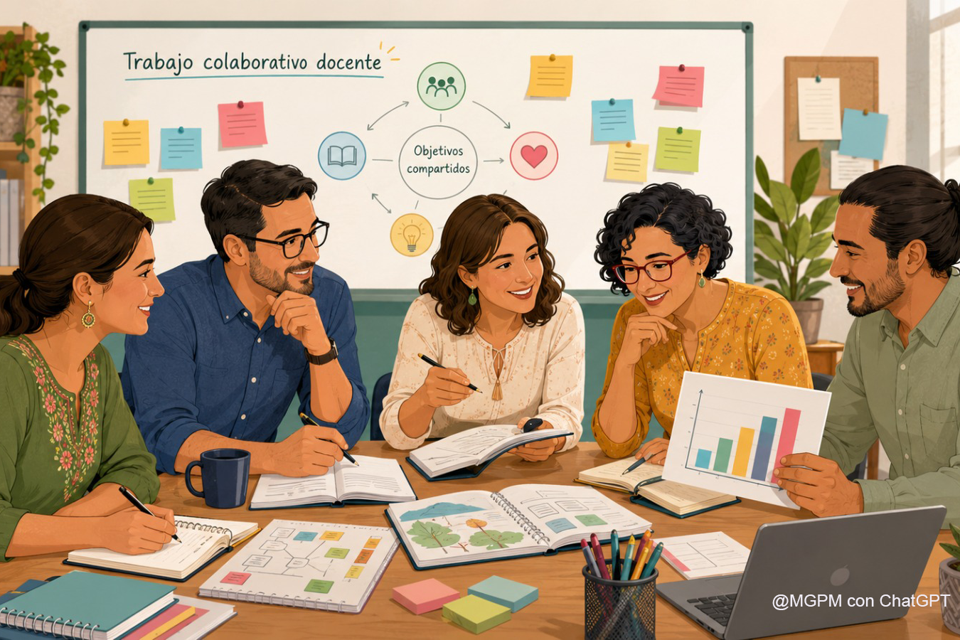 El trabajo colaborativo entre docentes para mejorar la enseñanza y los aprendizajes
