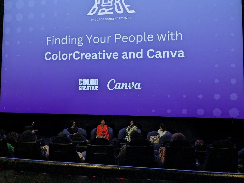 Finding your people with ColorCreative and Canva panel