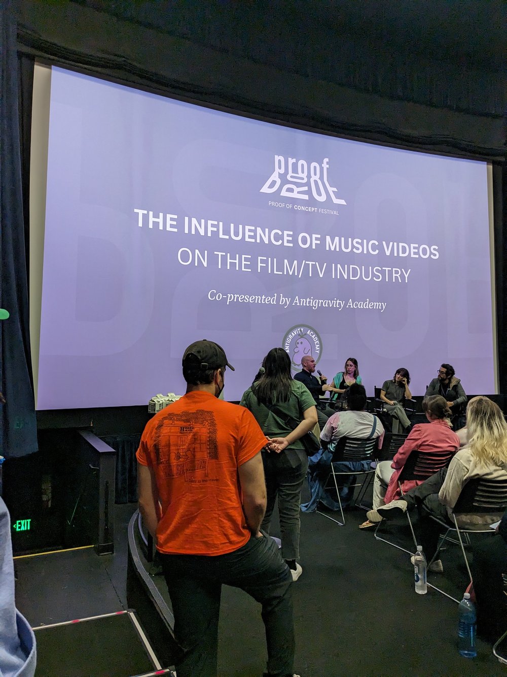 The influence of Music Videos on the Film/TV Industry panel