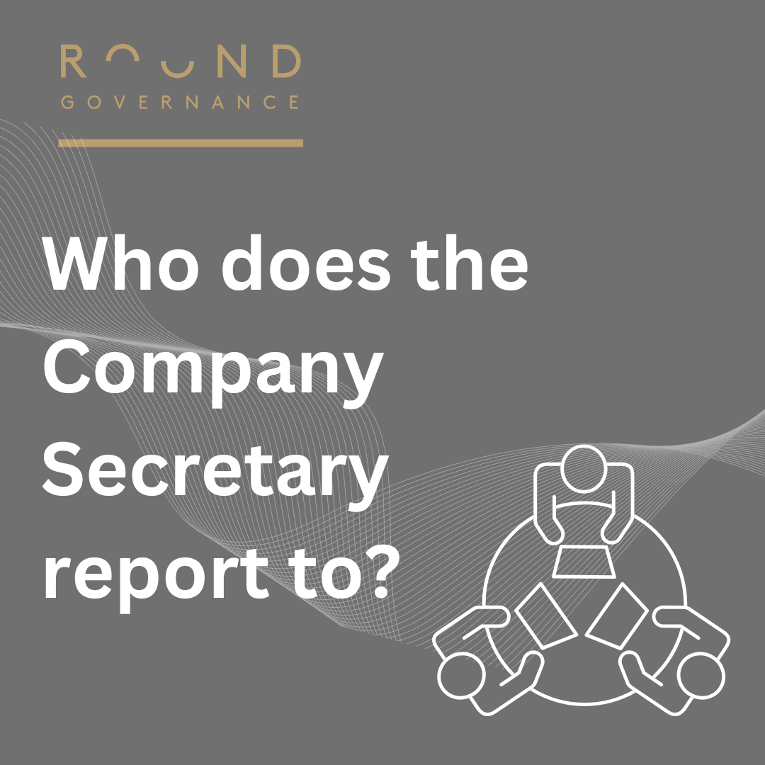 Who does the Company Secretary report to? The answers surprised us*