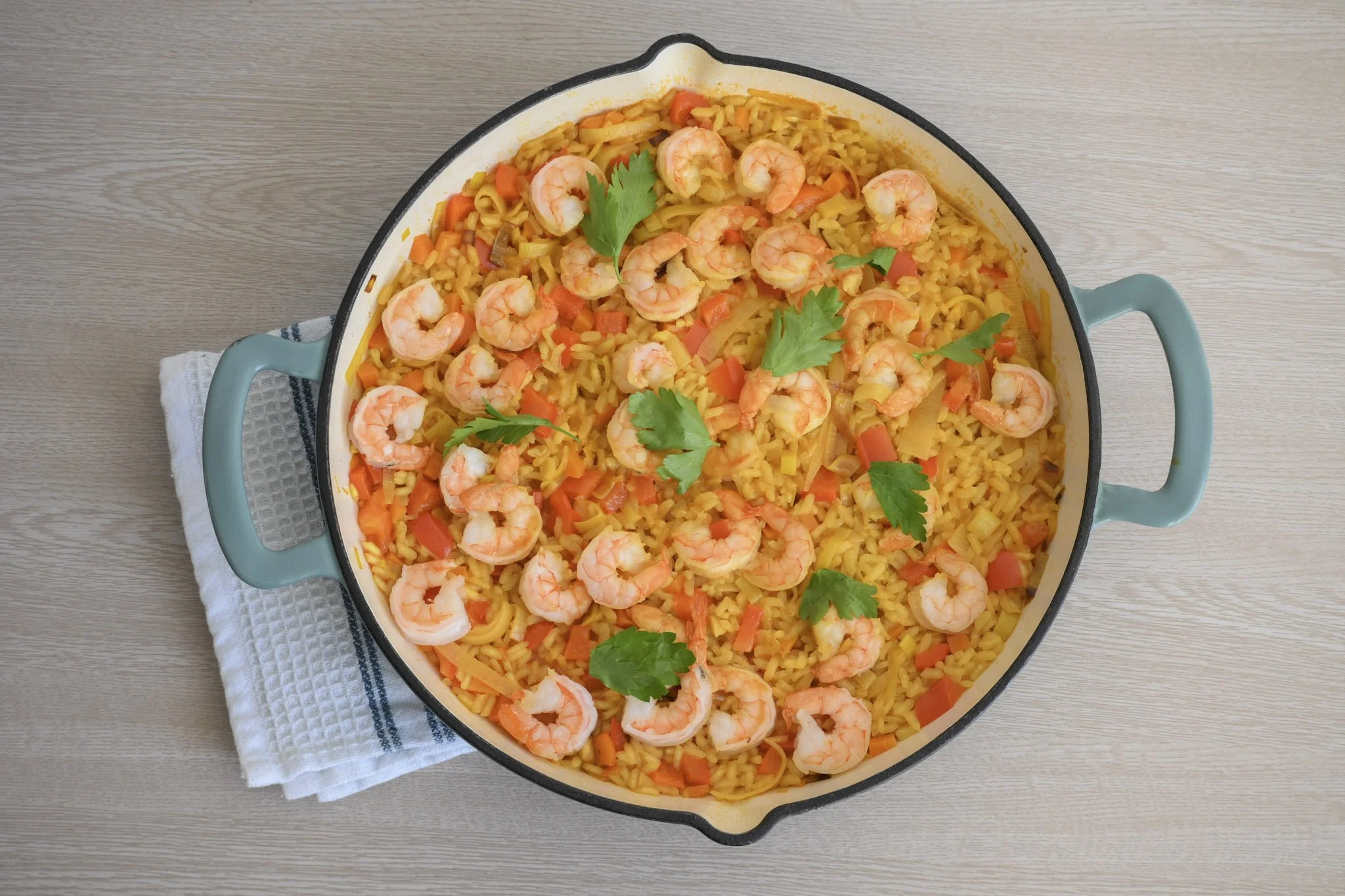 Easy Turmeric Paella — Earth Made Kitchen