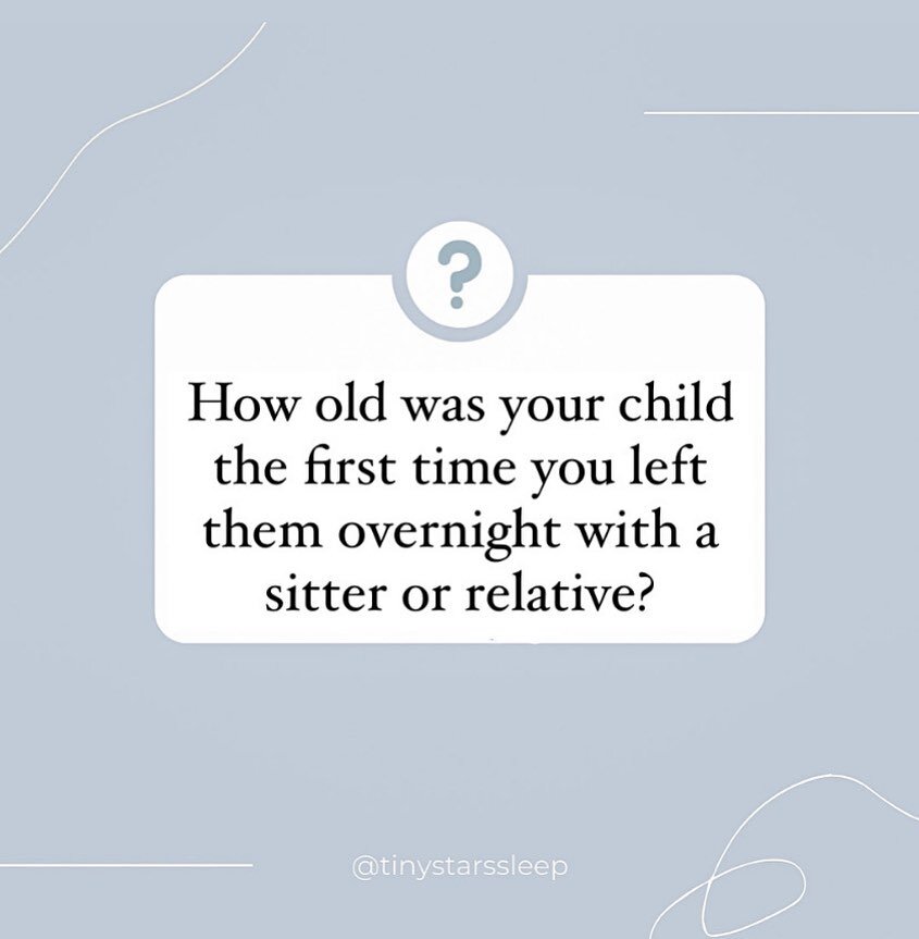How old was your child the first time you left them overnight with a sitter or relative?
⠀⠀⠀⠀⠀⠀⠀⠀⠀⠀⠀⠀
Drop your answer in the comments. ⬇️
⠀⠀⠀⠀⠀⠀⠀⠀⠀⠀⠀⠀
My children were both 10 months when I left them with my in-laws for a night away with my husband!