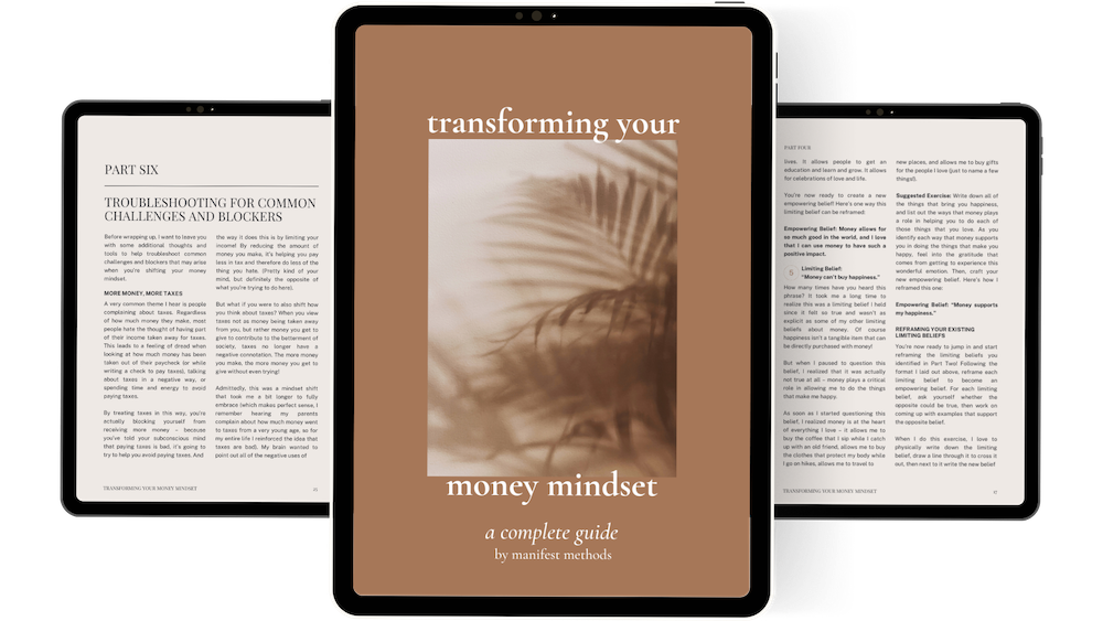 Smart methods for real affluence mindset change