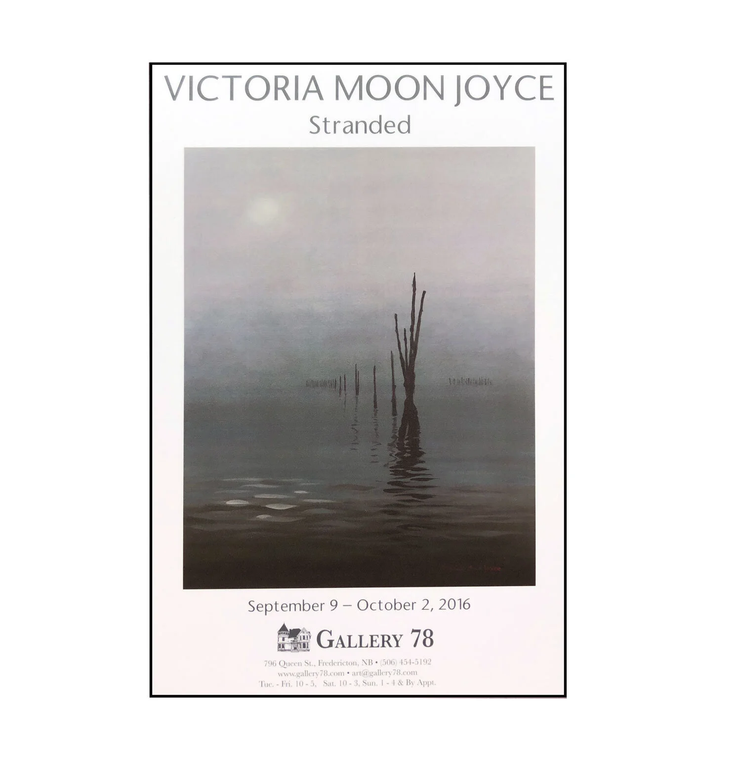 Vanishing Weirs Poster from artist Victoria Moon Joyce