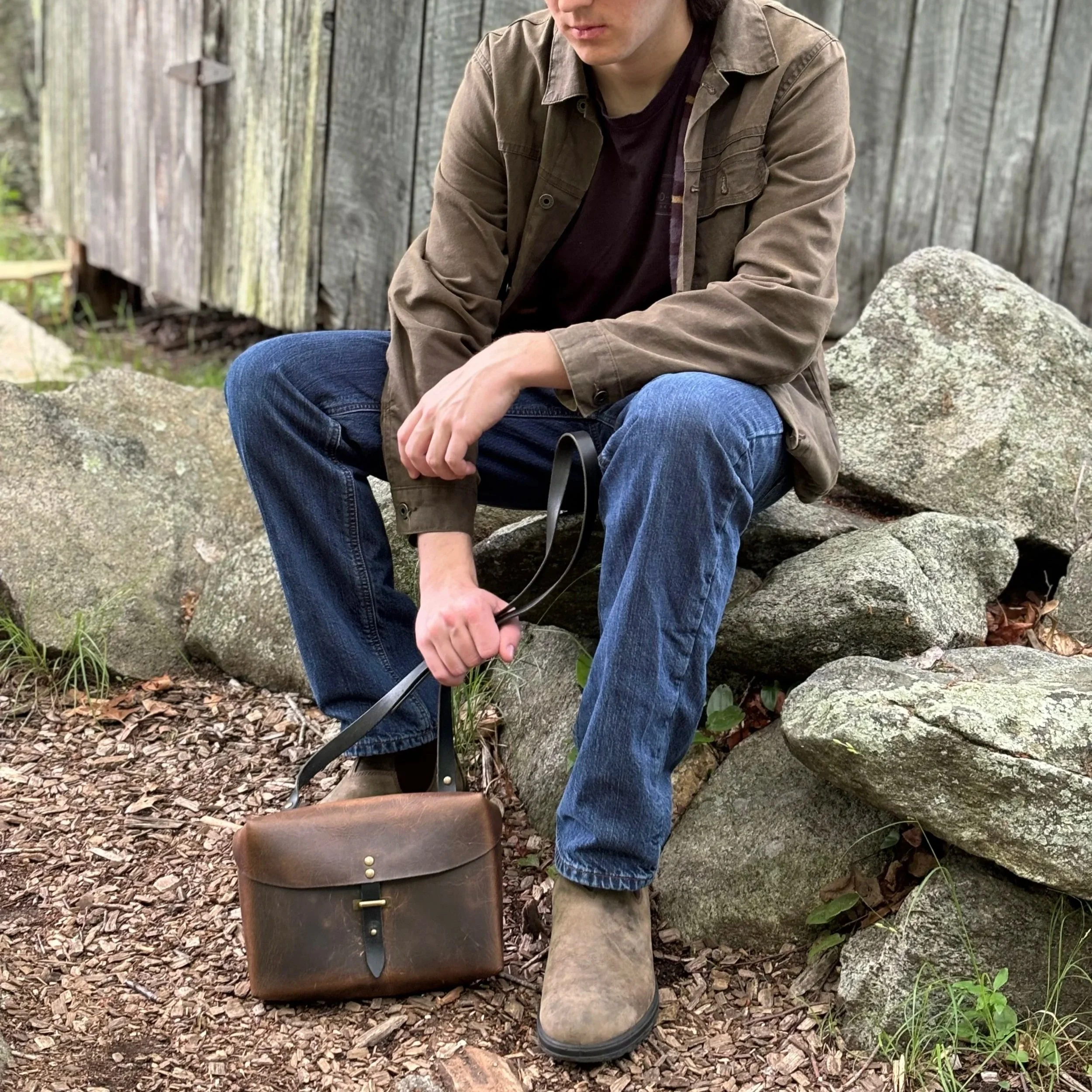 Swiss Army Style Satchel