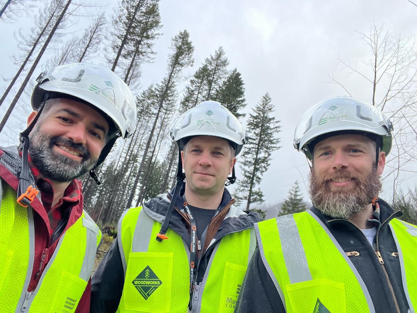 A few of the Zachau team are out in Oregon this week for the International Mass Timber conference. 🌲 🌲