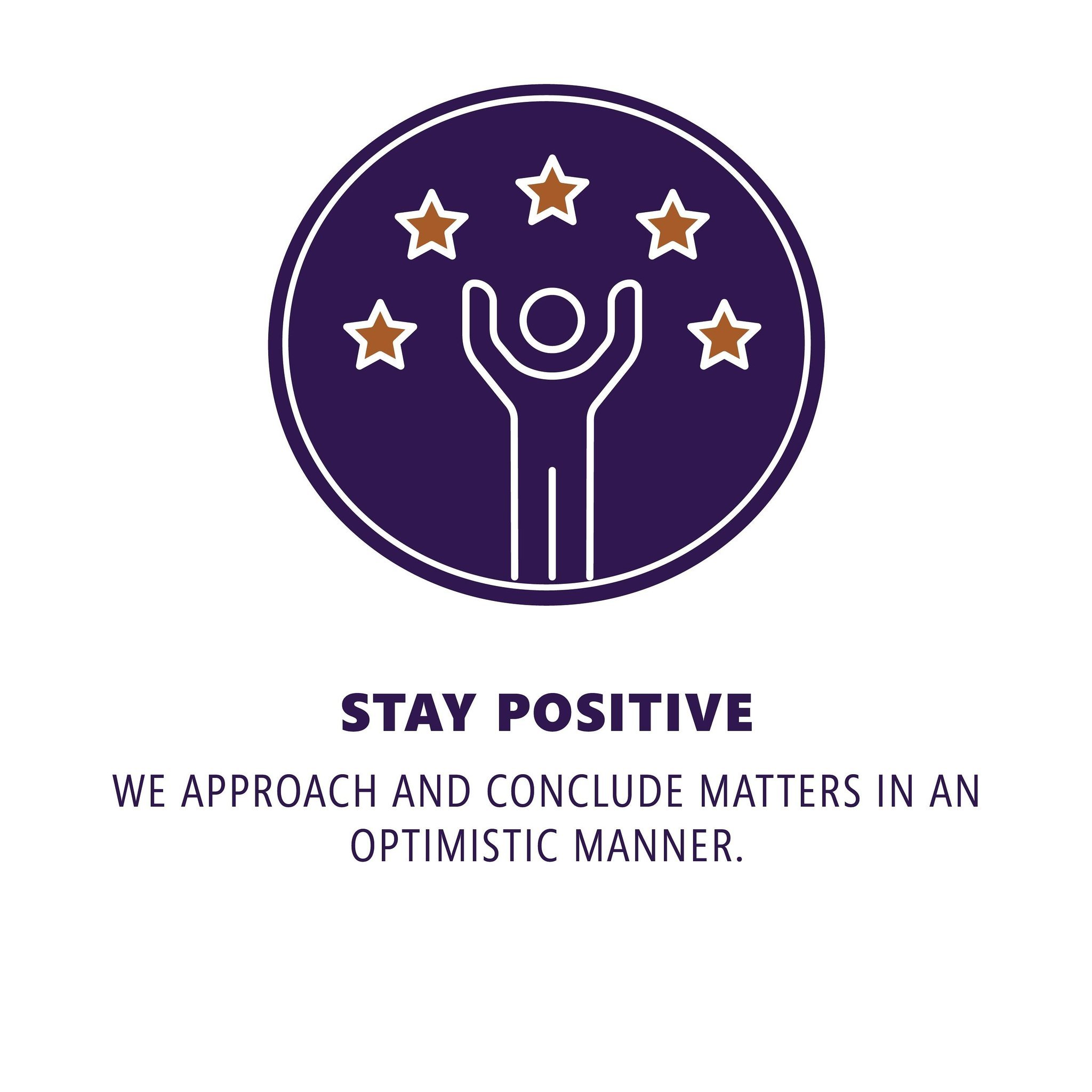 At Zachau, we stay positive. #corevalues #zachauconstruction