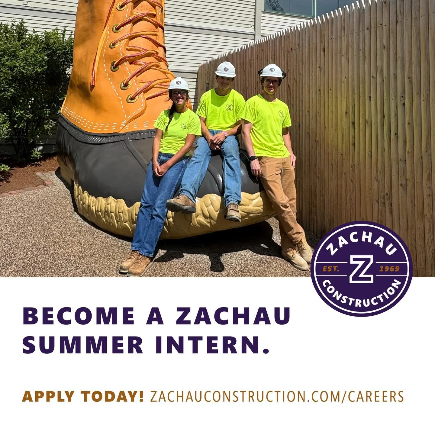 At Zachau Construction, we want our interns to feel like they are part of the team and leave with an experience where they learn, grow, and do good work alongside our experienced Zachau team. At our summer internship program, you will work onsite at 
