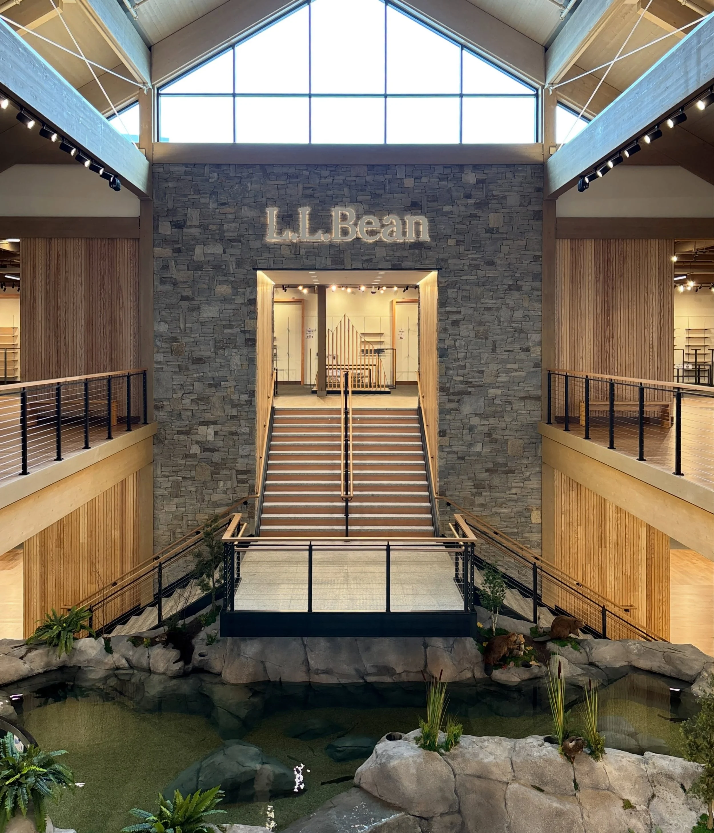 We had to give this staircase a post of its own! 🤩

From every angle, there&rsquo;s something to appreciate. A standout feature of the new L.L.Bean Flagship and a great example of what can come together when thoughtful design meets great execution.