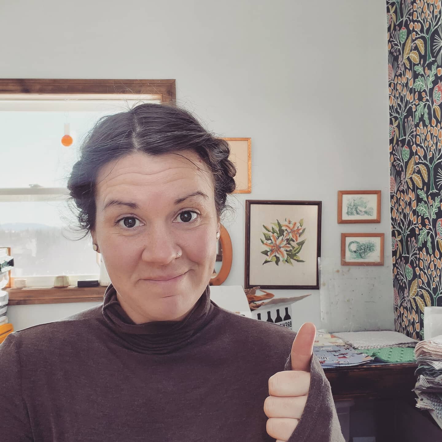 This is the face of a defeated but *eventually* optimistic small business owner that got all of their hard work deleted in an instant by hackers.

It's looking like the Bees Louise page on FB will not be accessed anymore,  and I'll have to start new.