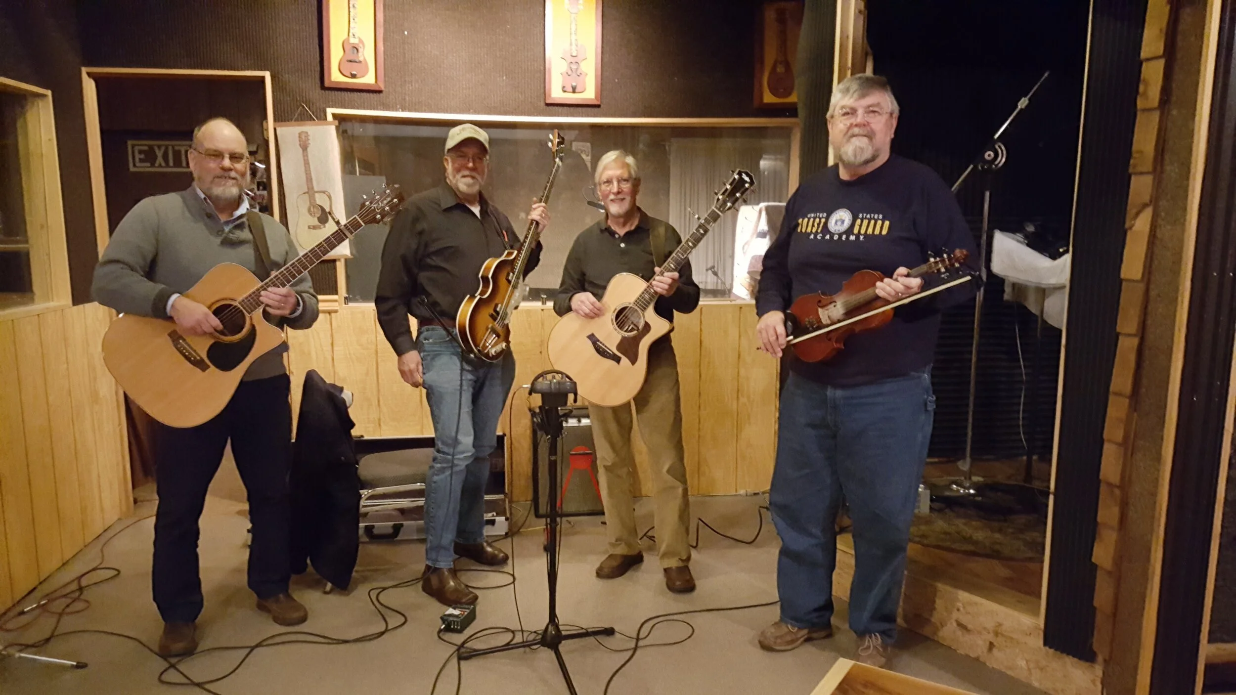 Recording at Maggard Studio