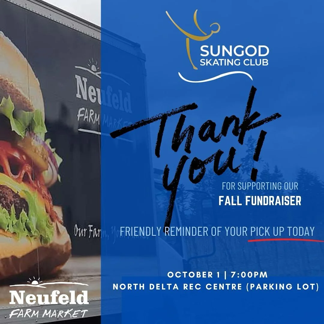Don&rsquo;t forget, today is the day for Neufeld&rsquo;s order pickup!