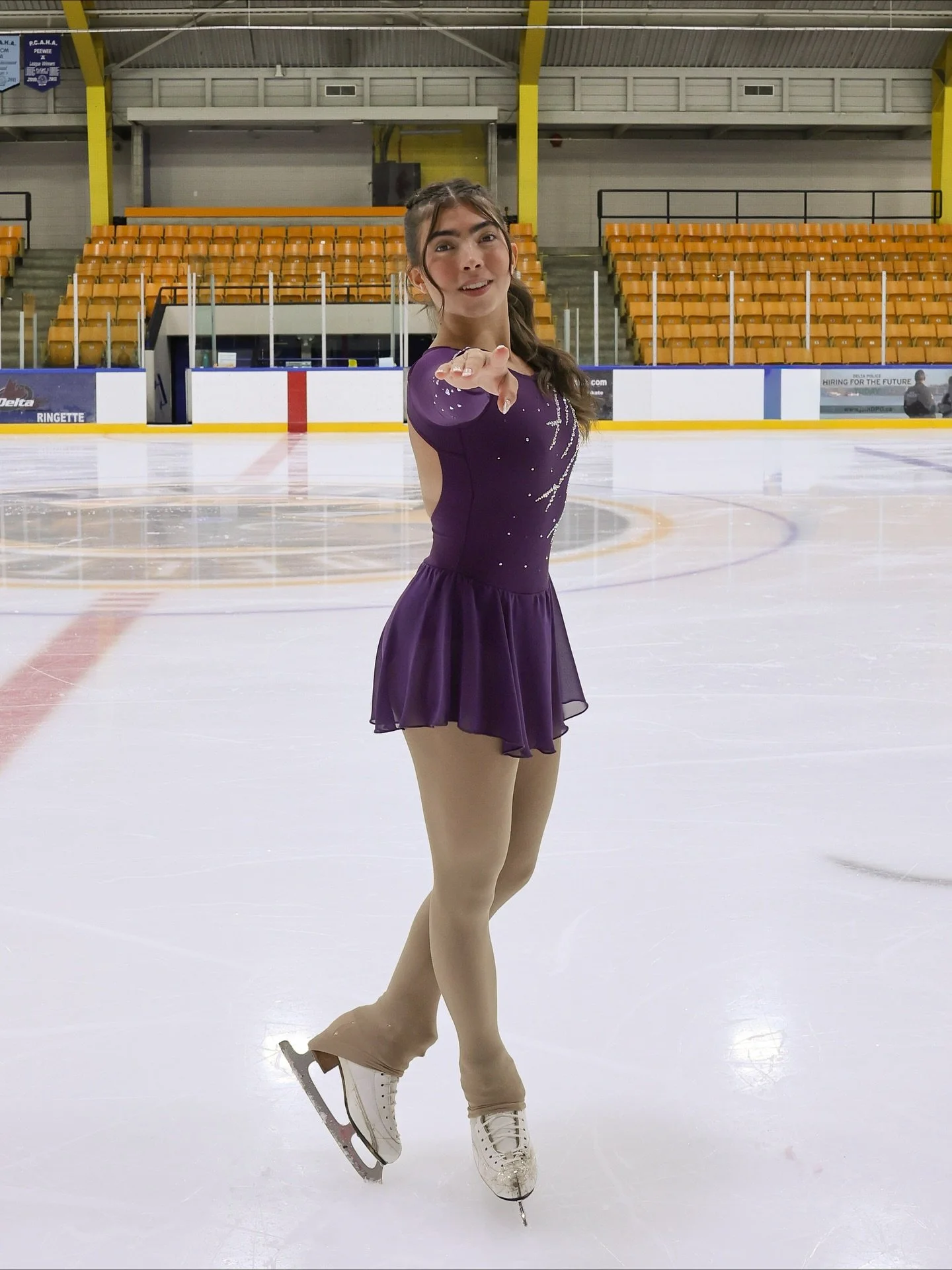Meet Our Competitive Team 💟 Taylor Perkins 

Taylor is 16 years old and is competing at the Novice level. &ldquo;I&rsquo;ve been skating longer than most of the Competitive Team has been alive!&rdquo;