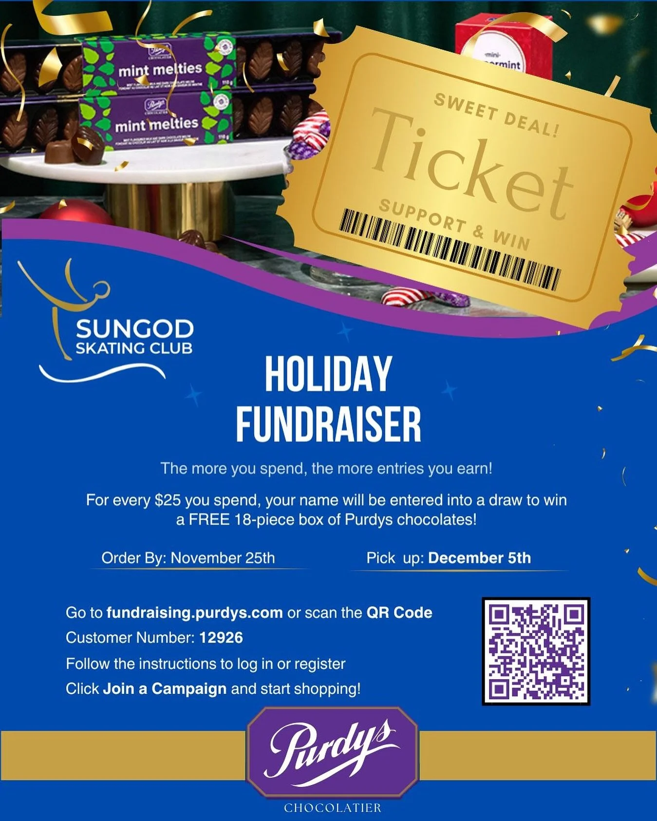 7 Days left! Indulge in the classics like Himalayan Pink Salt Caramels, Sweet Georgia Browns, Hedgehogs and so much more. Perfect for teachers, coaches, hosts, or treating yourself!

And don&rsquo;t forget&mdash;for every $25 spent, you&rsquo;ll be e