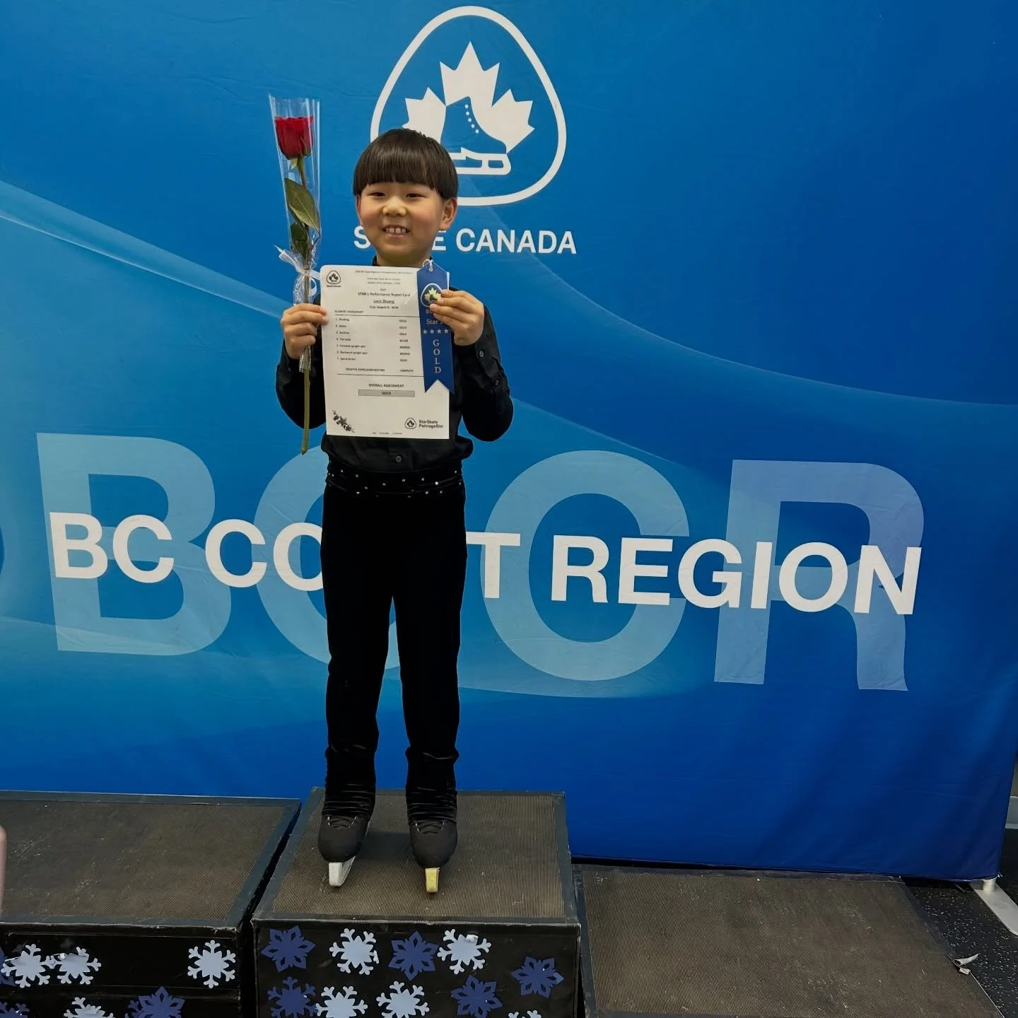 Louis Zhuang took home gold in his first Star 1 event at the BC Coast Regional Championships this weekend! Amazing job, Louis 😃